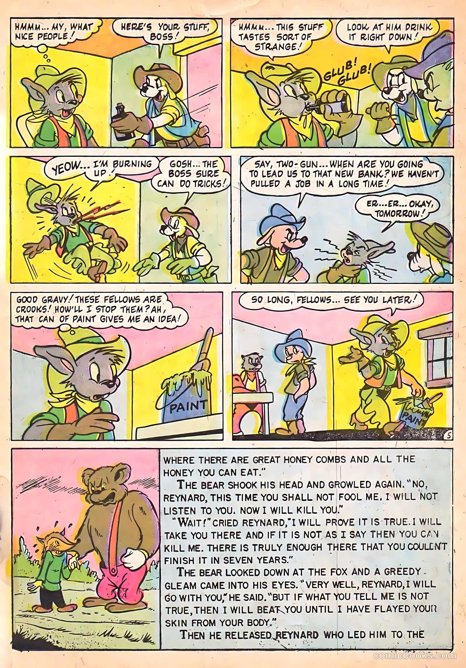 Peter Rabbit #21 (1954) — page 21 of 36
