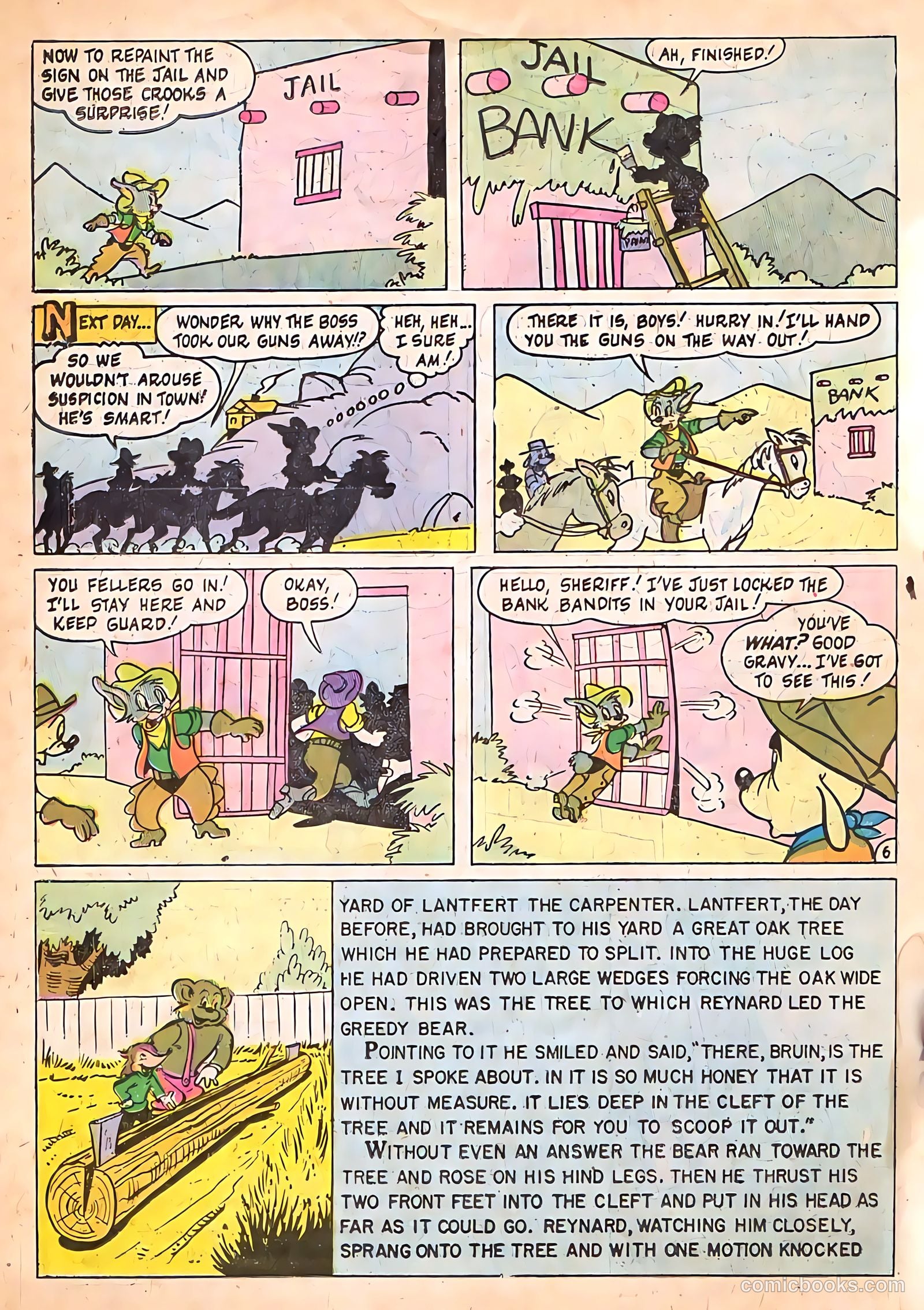 Peter Rabbit #21 (1954) — page 22 of 36
