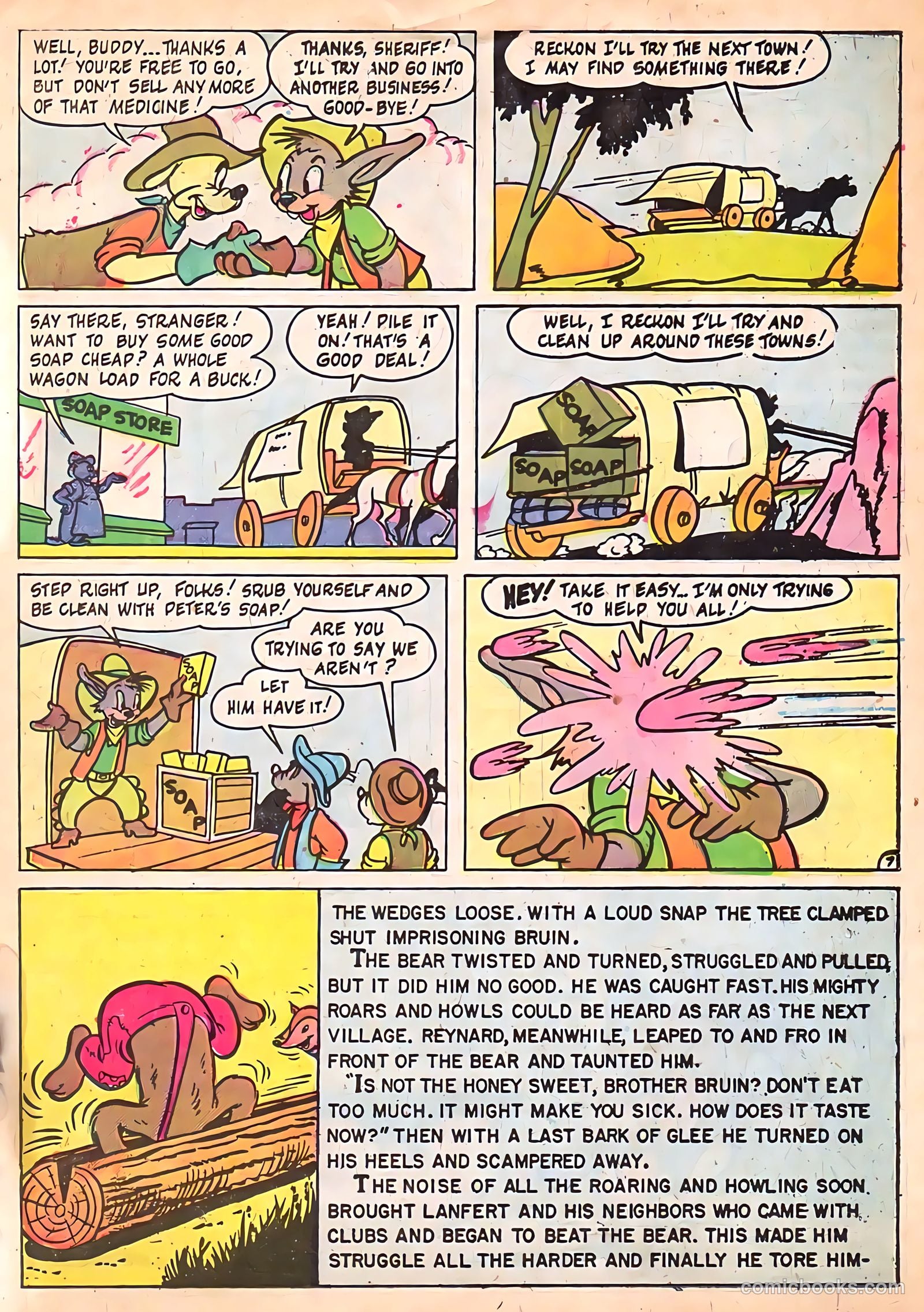 Peter Rabbit #21 (1954) — page 23 of 36