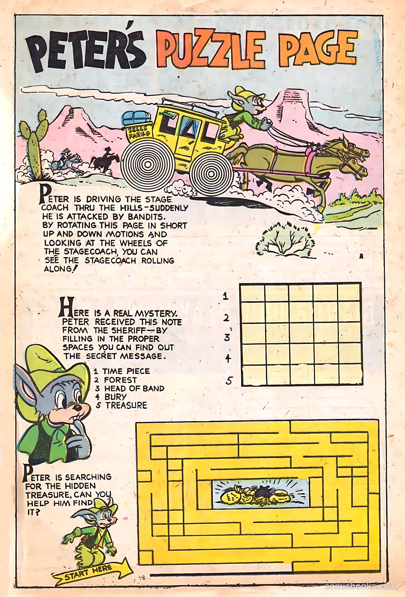 Peter Rabbit #21 (1954) — page 25 of 36
