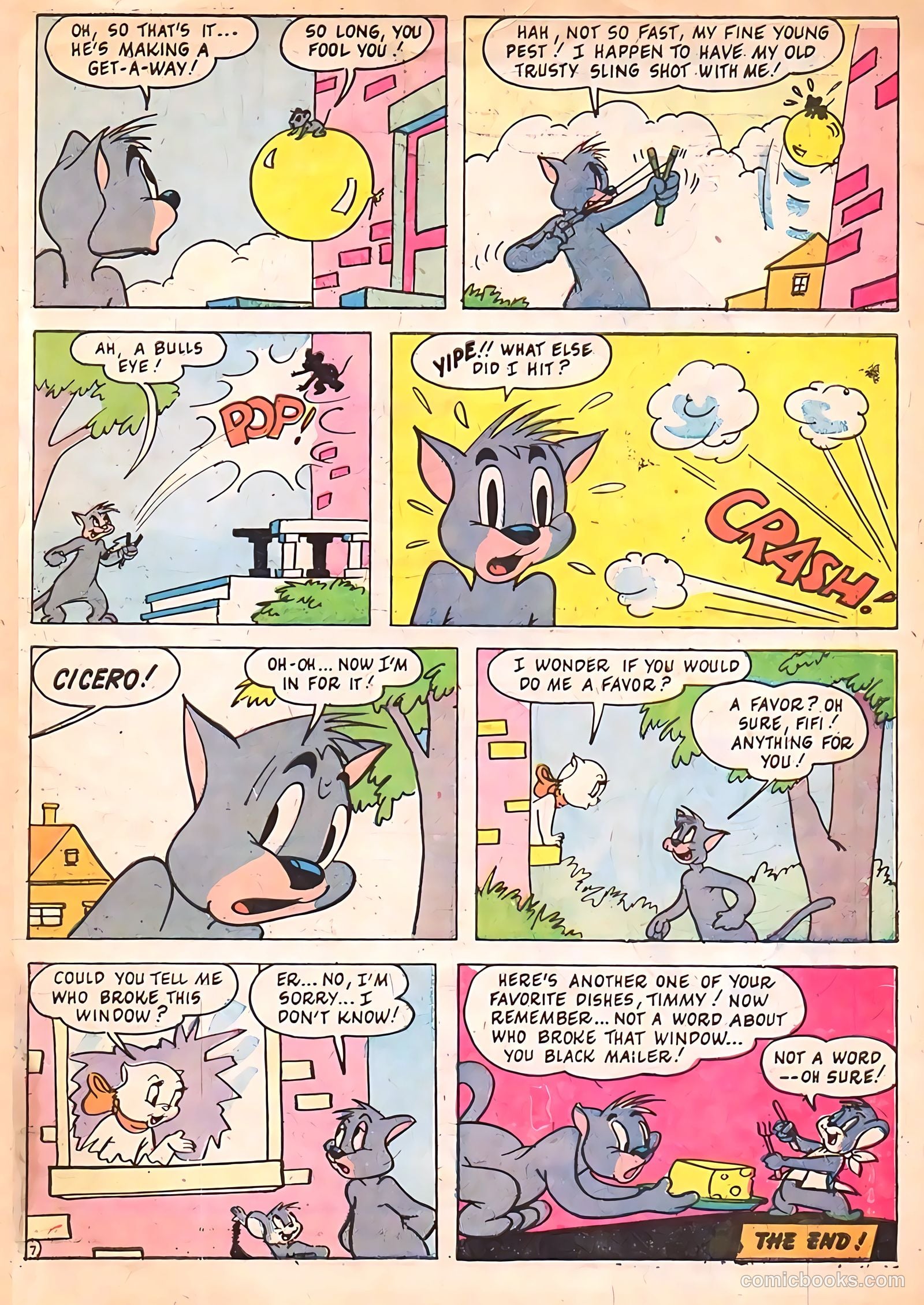 Peter Rabbit #21 (1954) — page 33 of 36