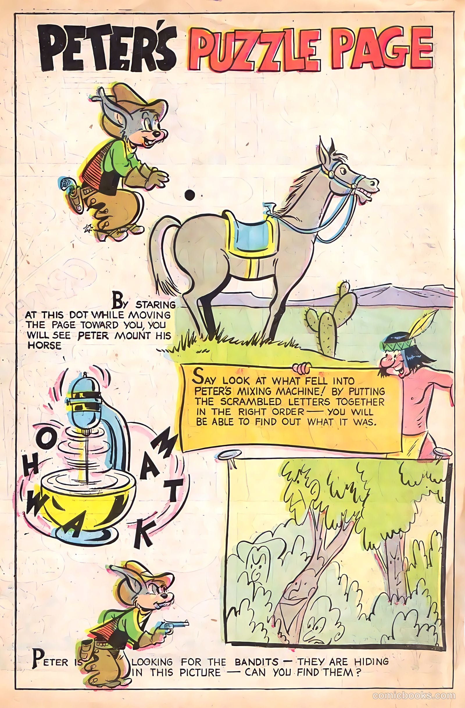 Peter Rabbit #21 (1954) — page 34 of 36