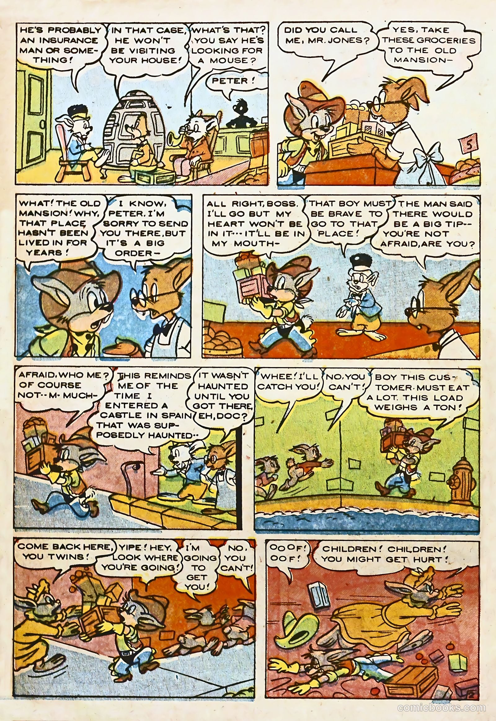 Peter Rabbit #22 (1954) — page 4 of 36