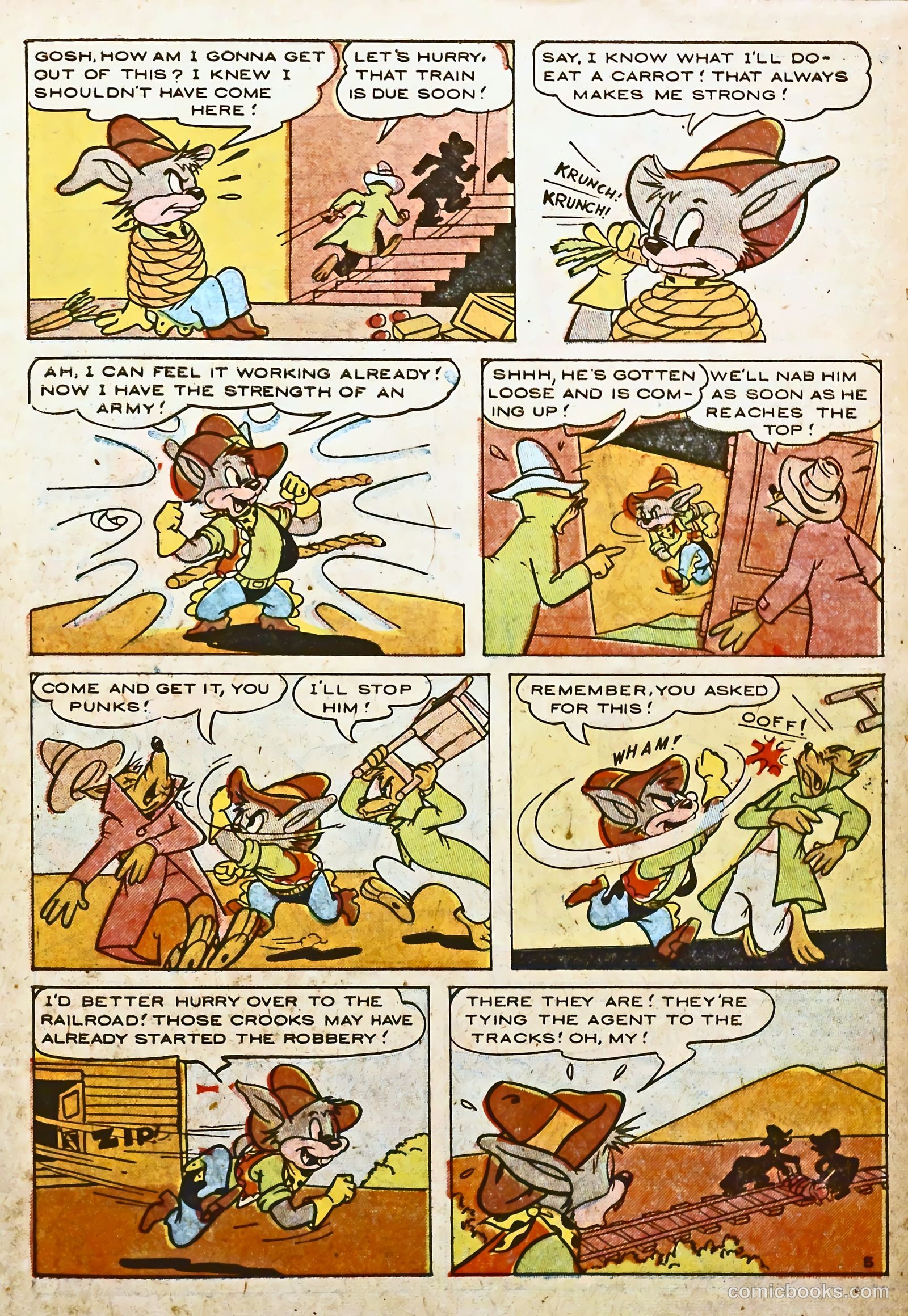 Peter Rabbit #22 (1954) — page 7 of 36