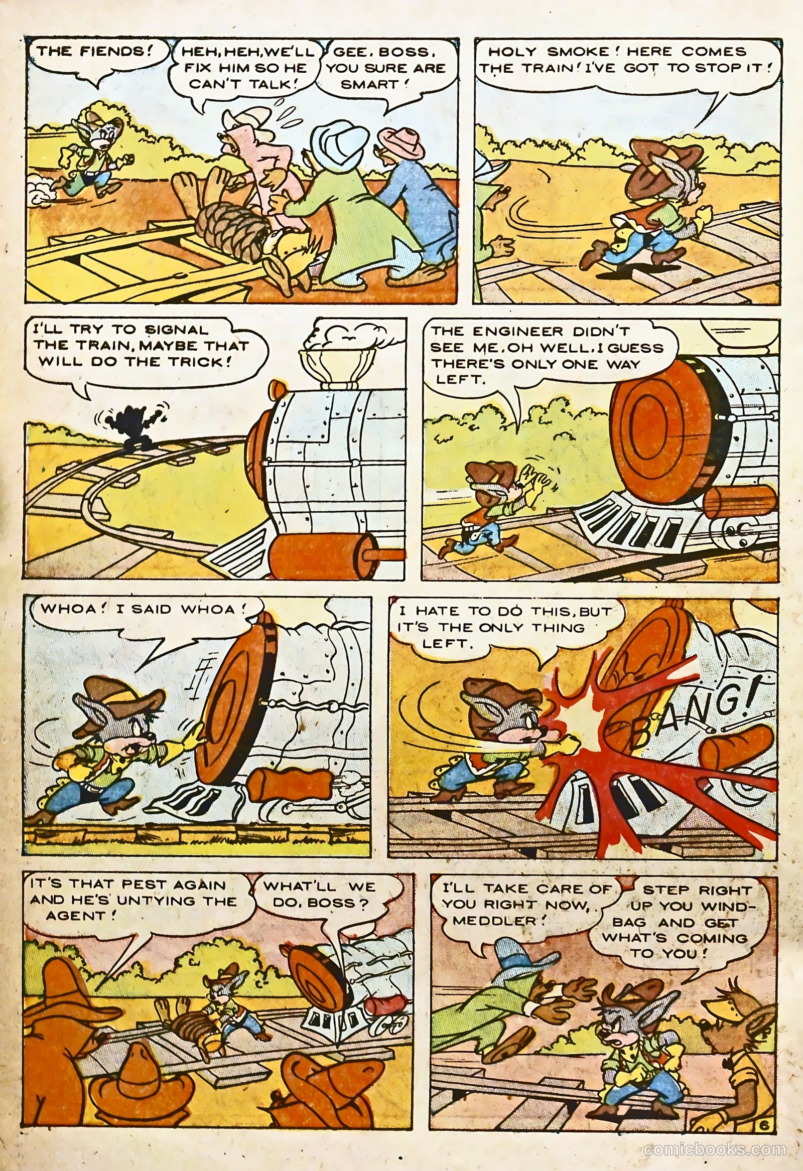 Peter Rabbit #22 (1954) — page 8 of 36