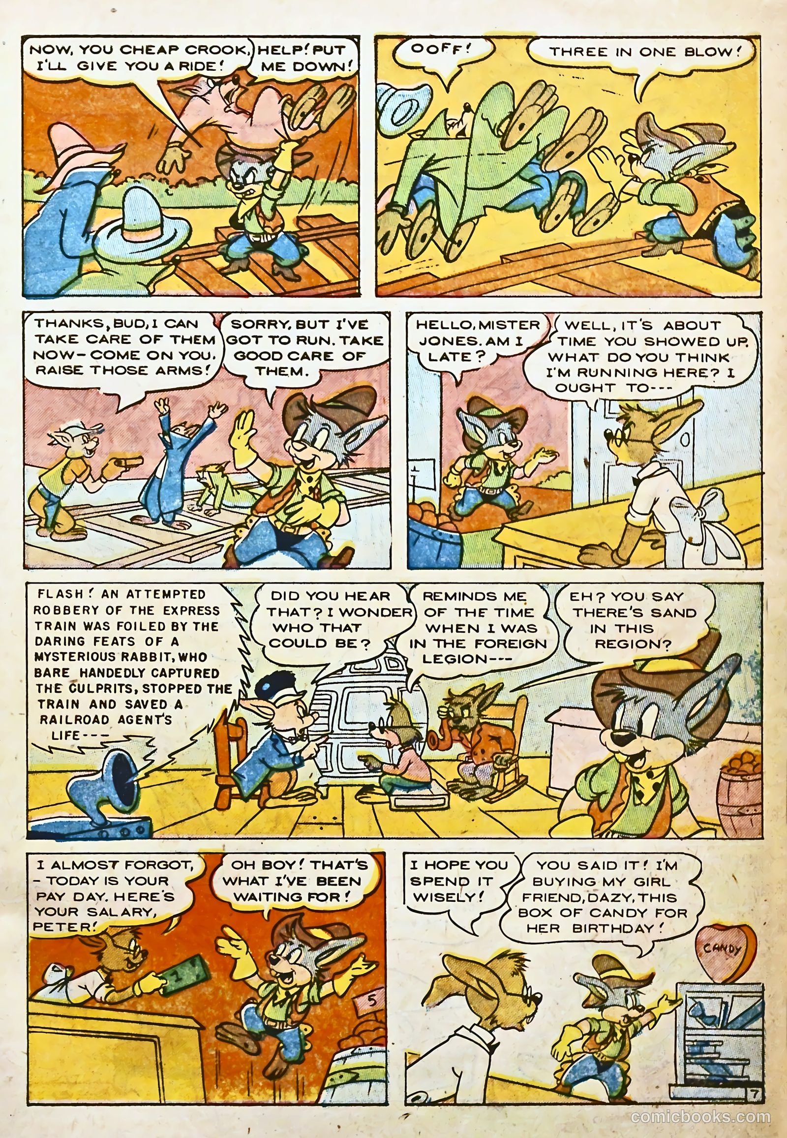 Peter Rabbit #22 (1954) — page 9 of 36