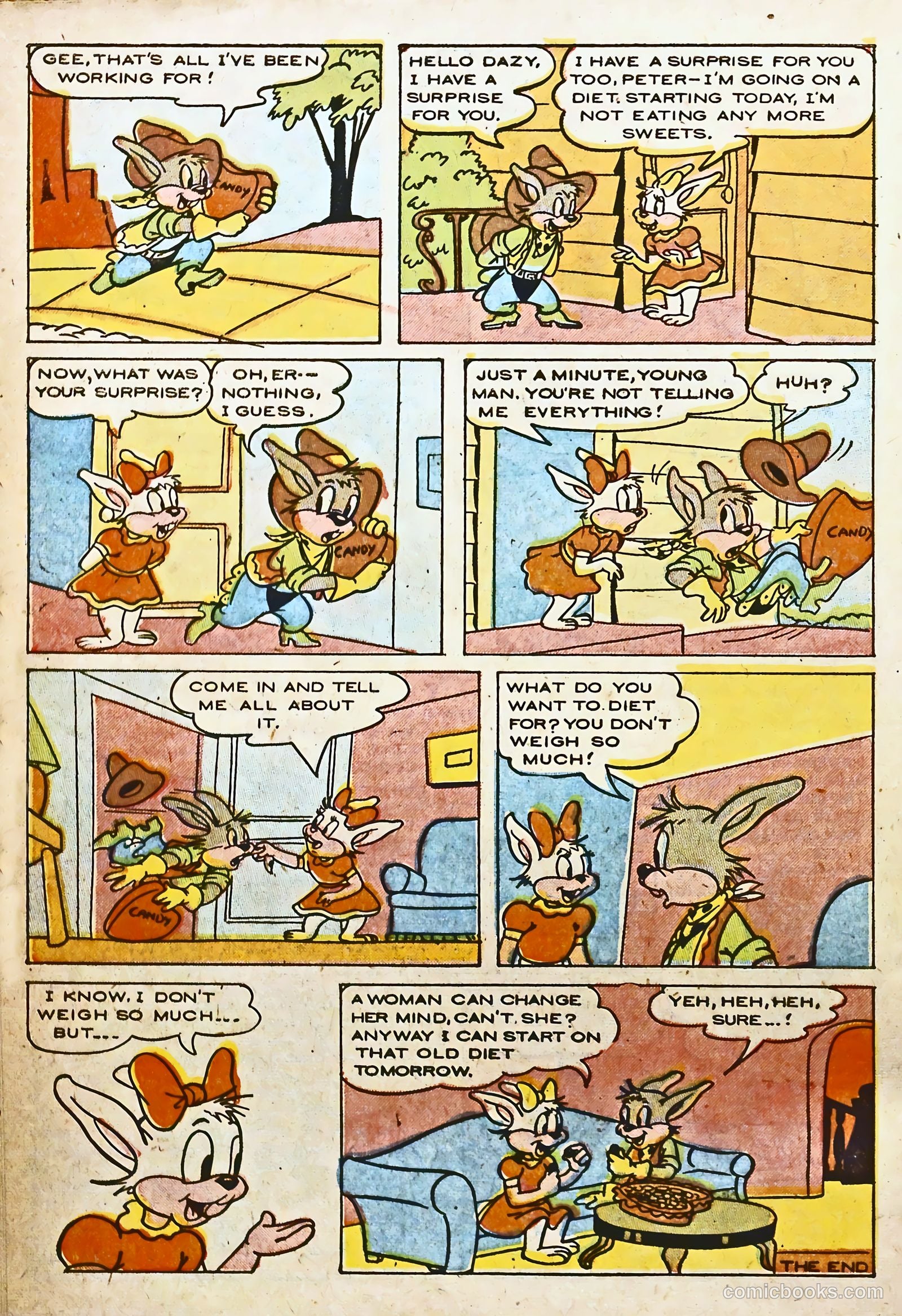 Peter Rabbit #22 (1954) — page 10 of 36