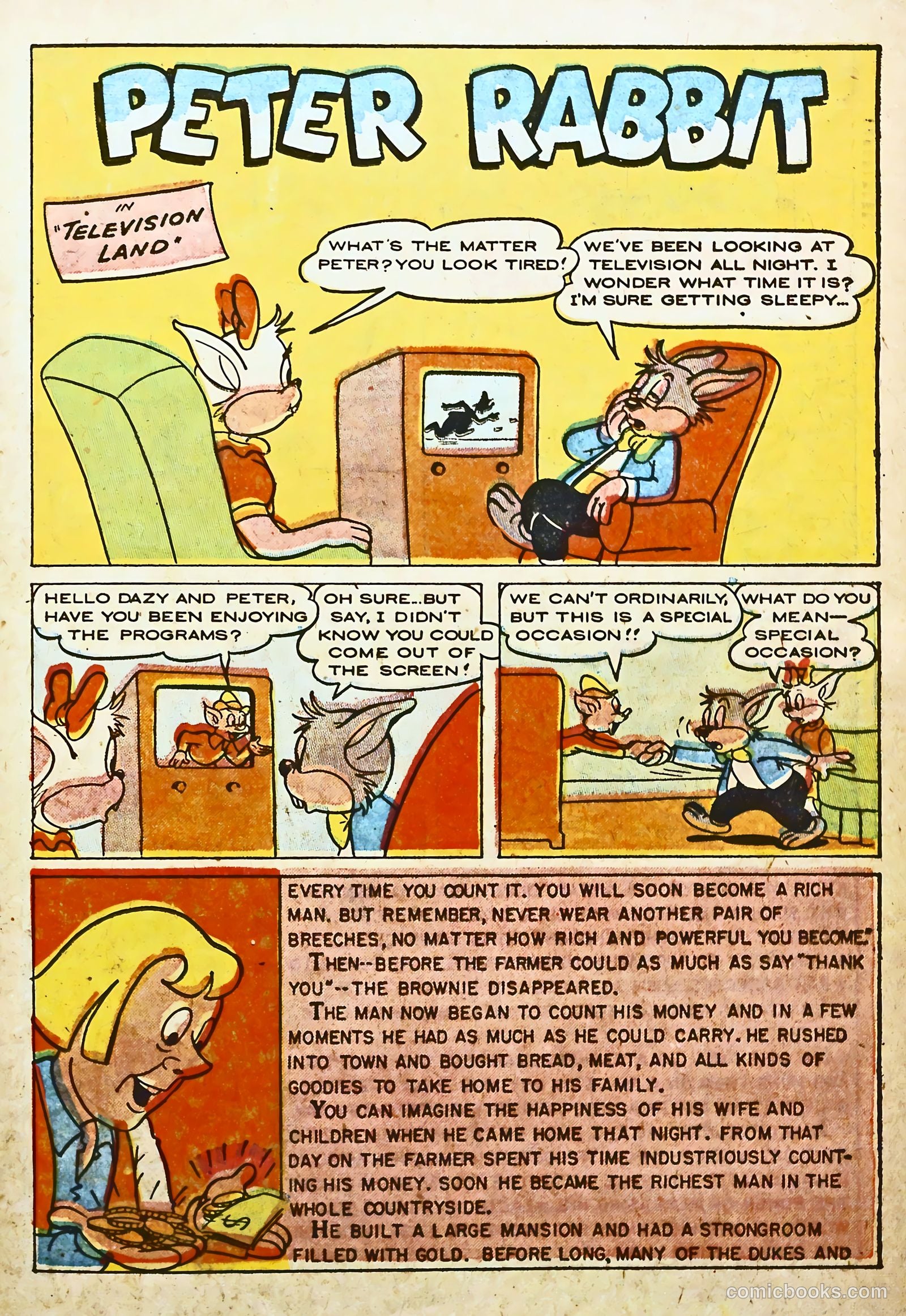 Peter Rabbit #22 (1954) — page 19 of 36