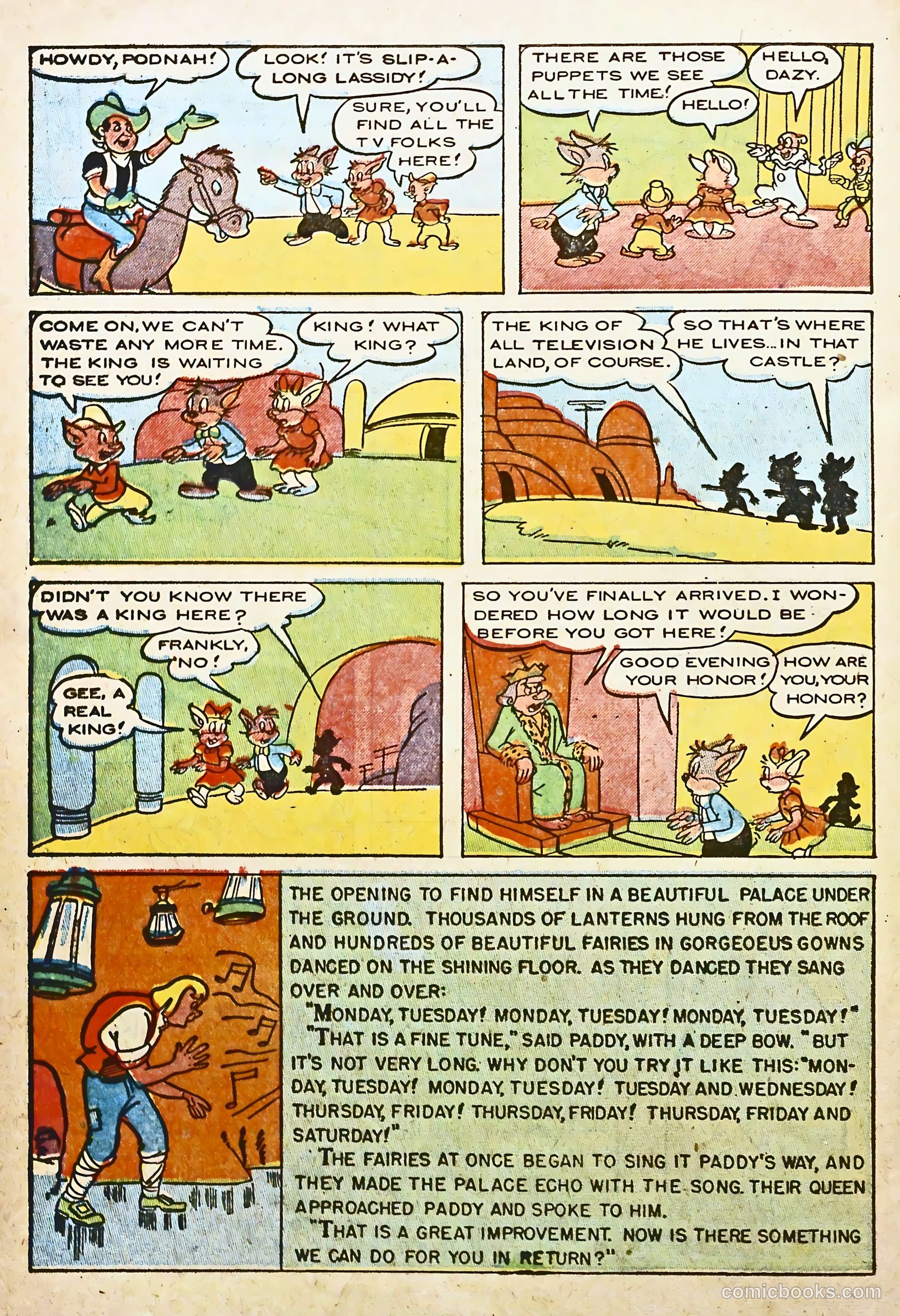 Peter Rabbit #22 (1954) — page 22 of 36