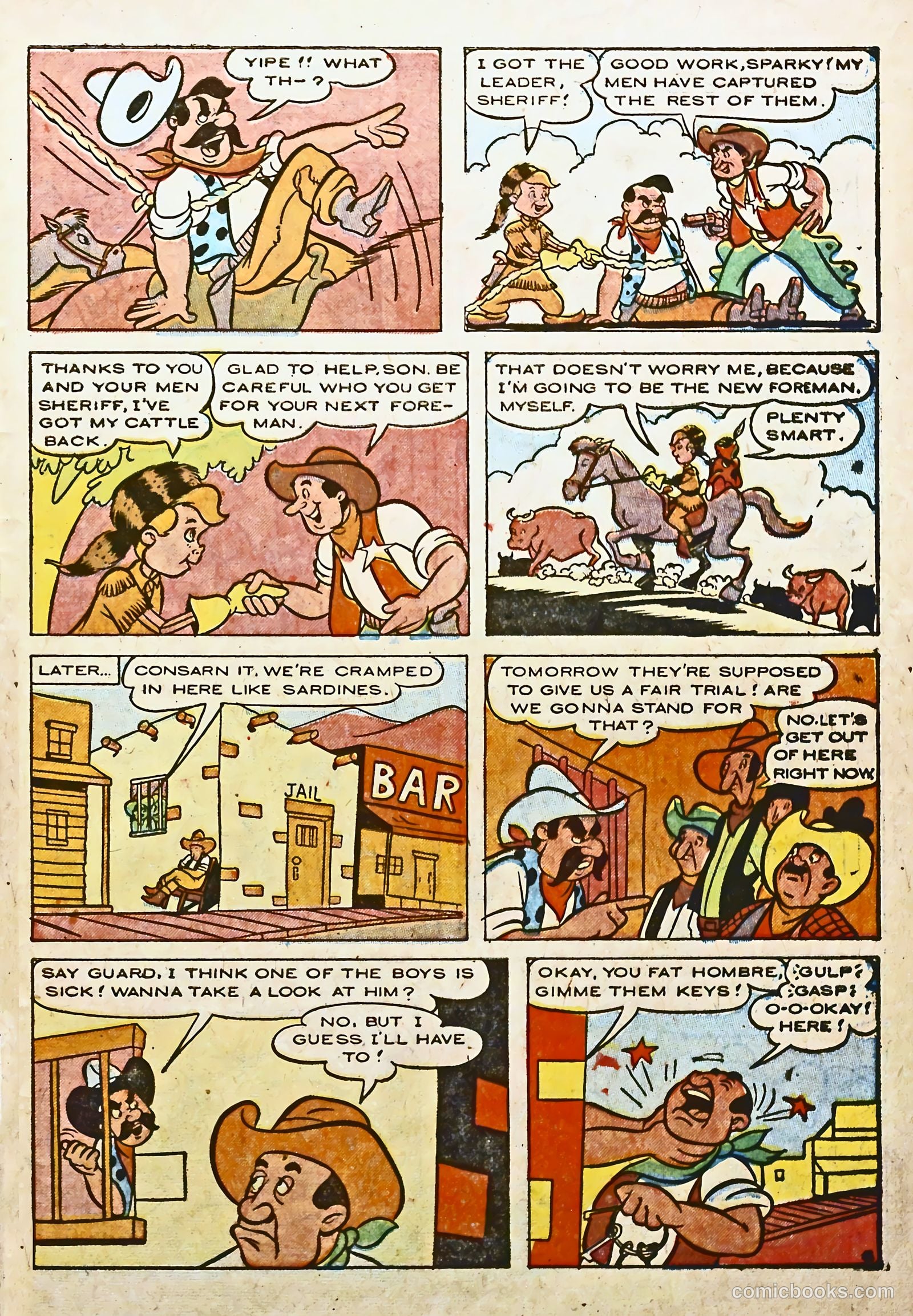 Peter Rabbit #22 (1954) — page 31 of 36