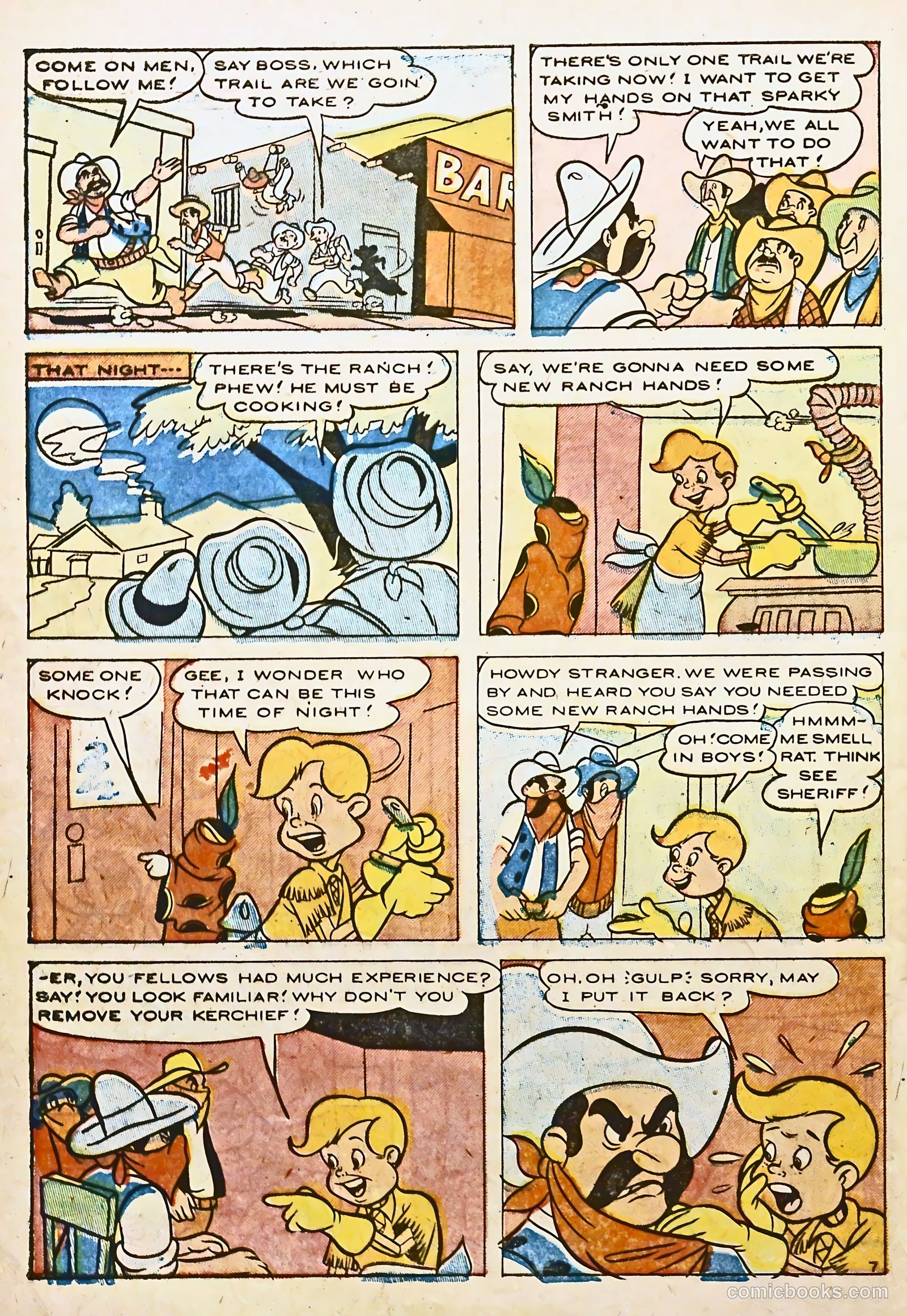 Peter Rabbit #22 (1954) — page 32 of 36