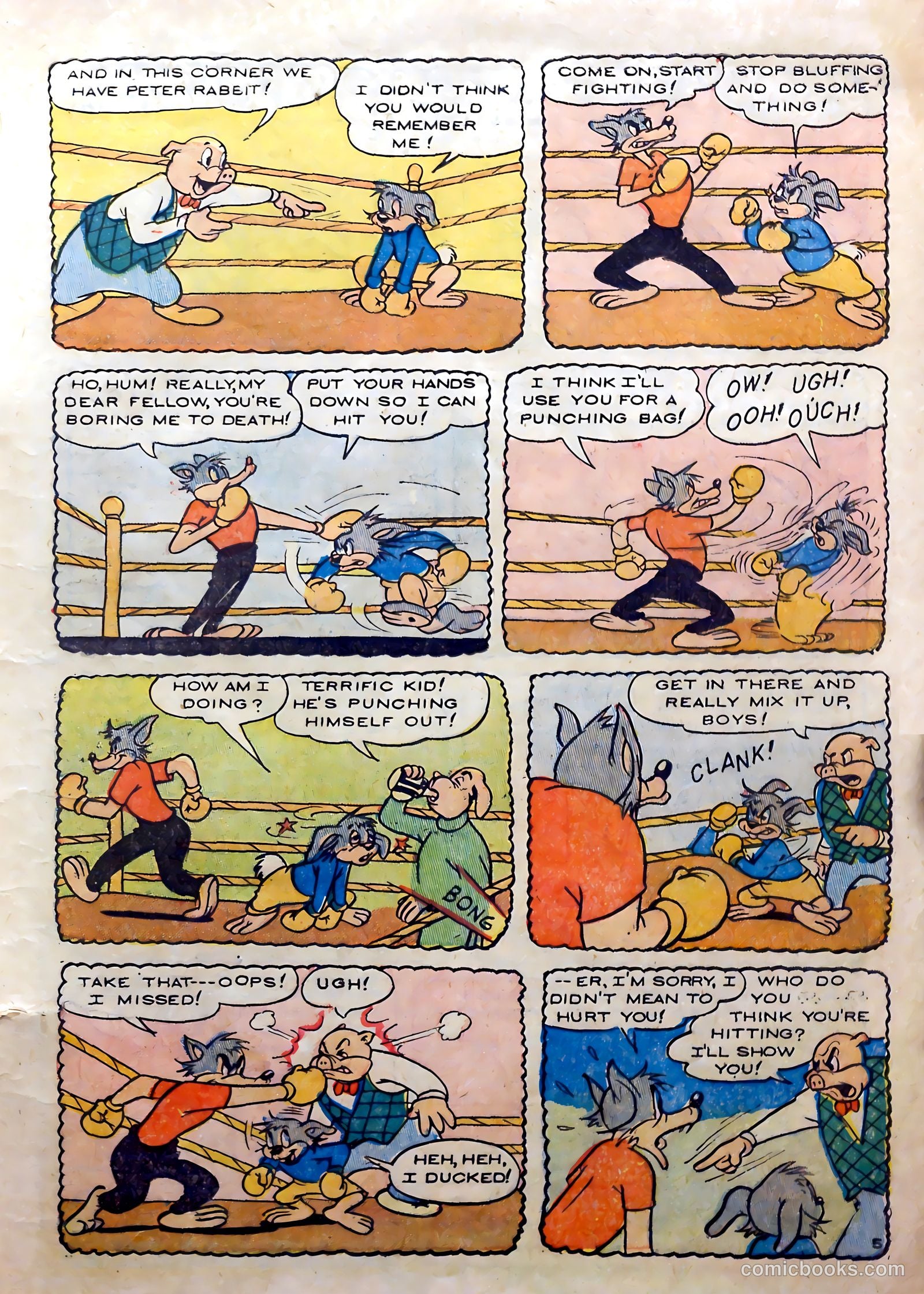 Peter Rabbit #24 (1954) — page 7 of 37