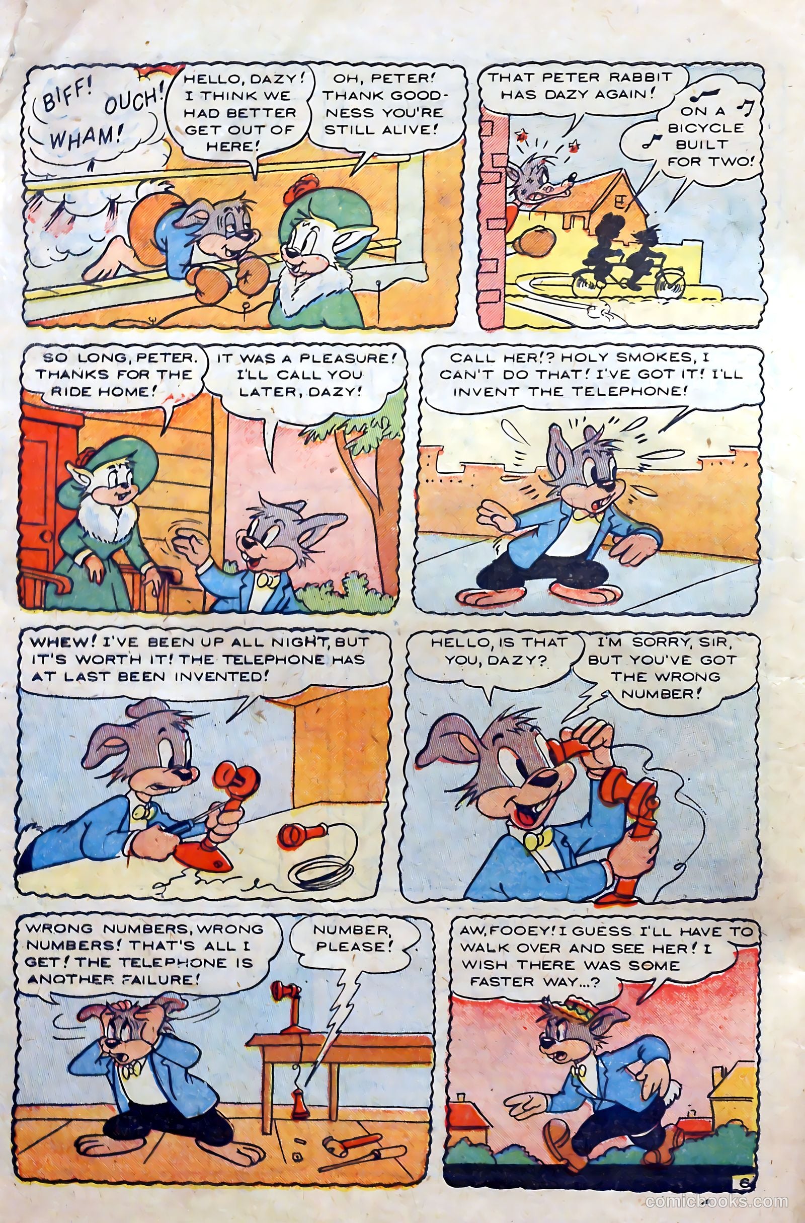Peter Rabbit #24 (1954) — page 8 of 37