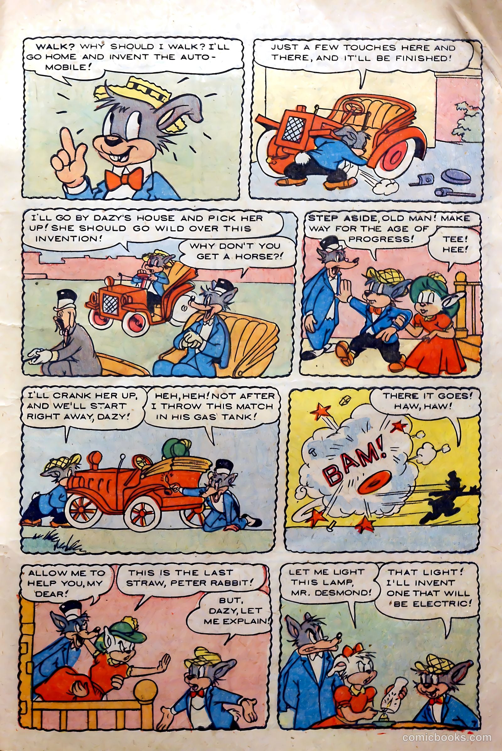 Peter Rabbit #24 (1954) — page 9 of 37