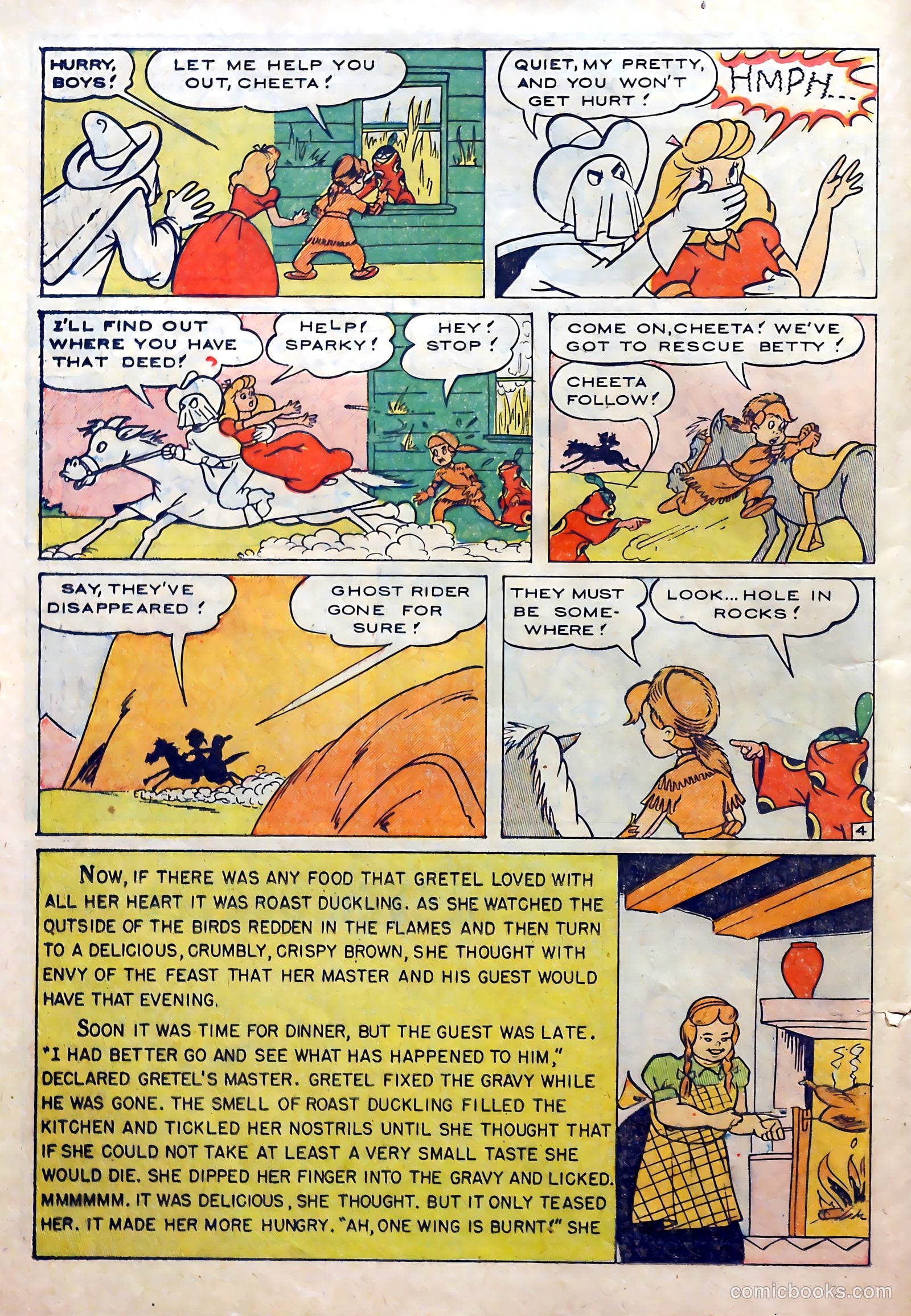 Peter Rabbit #24 (1954) — page 22 of 37