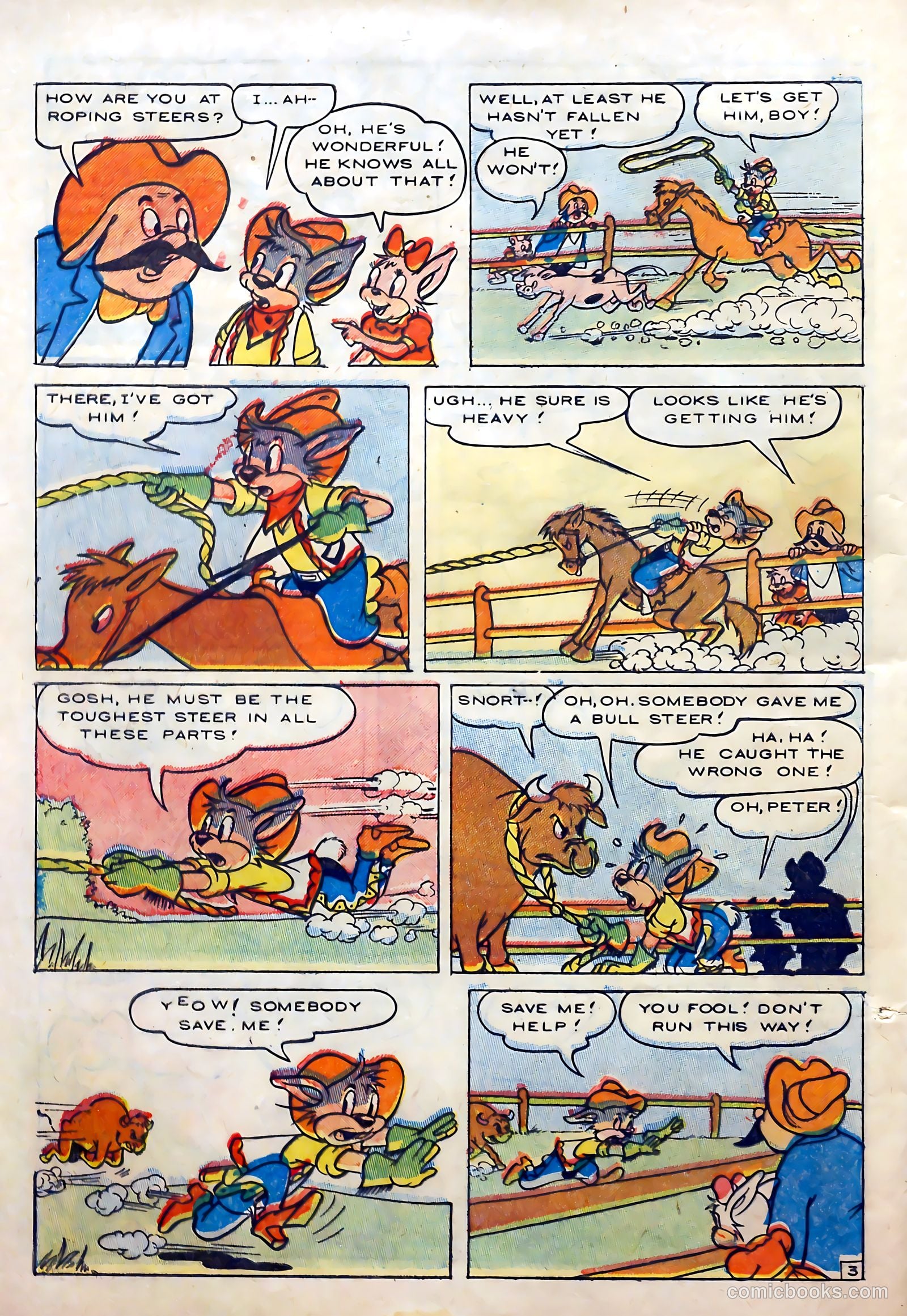 Peter Rabbit #24 (1954) — page 28 of 37