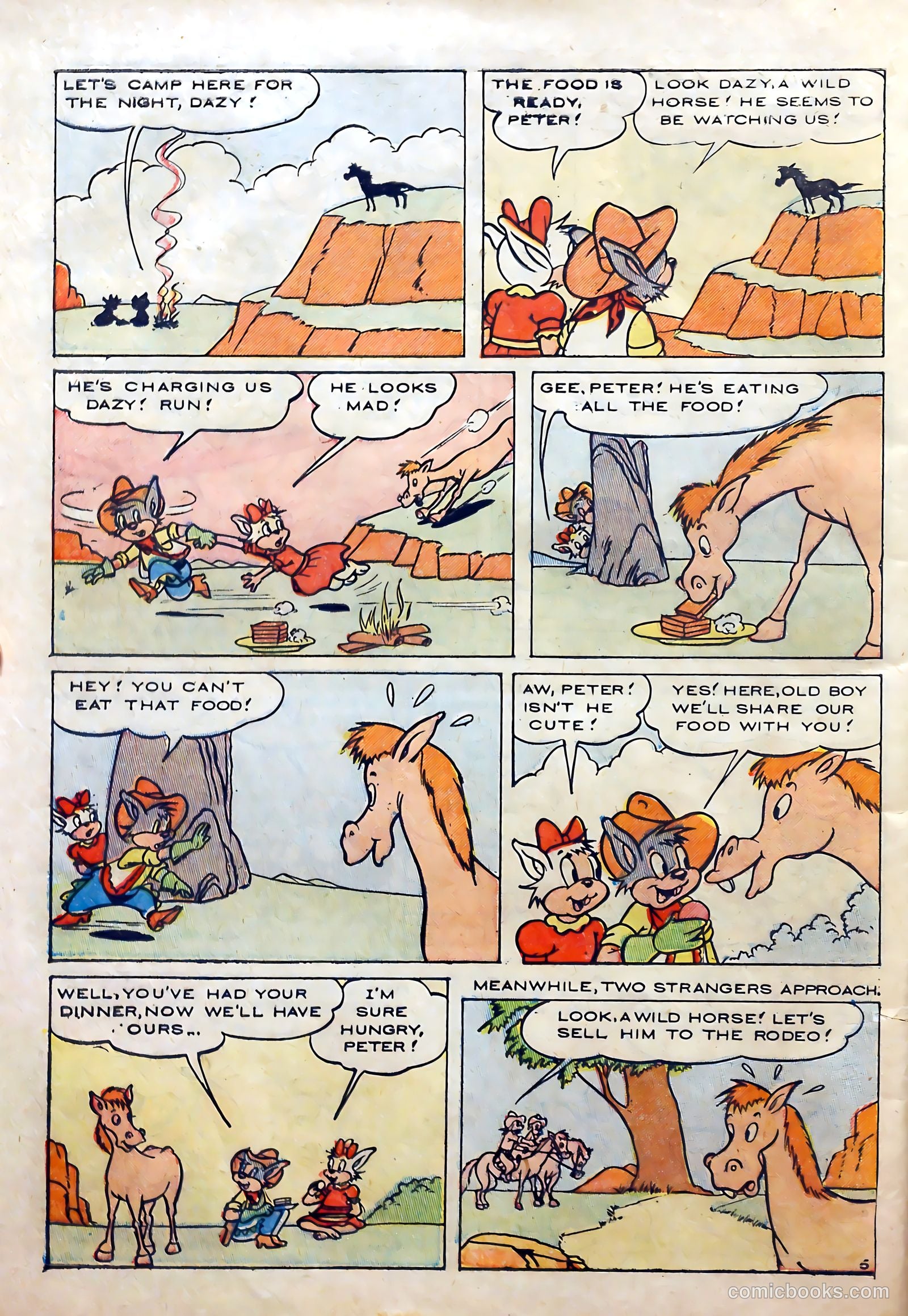Peter Rabbit #24 (1954) — page 30 of 37