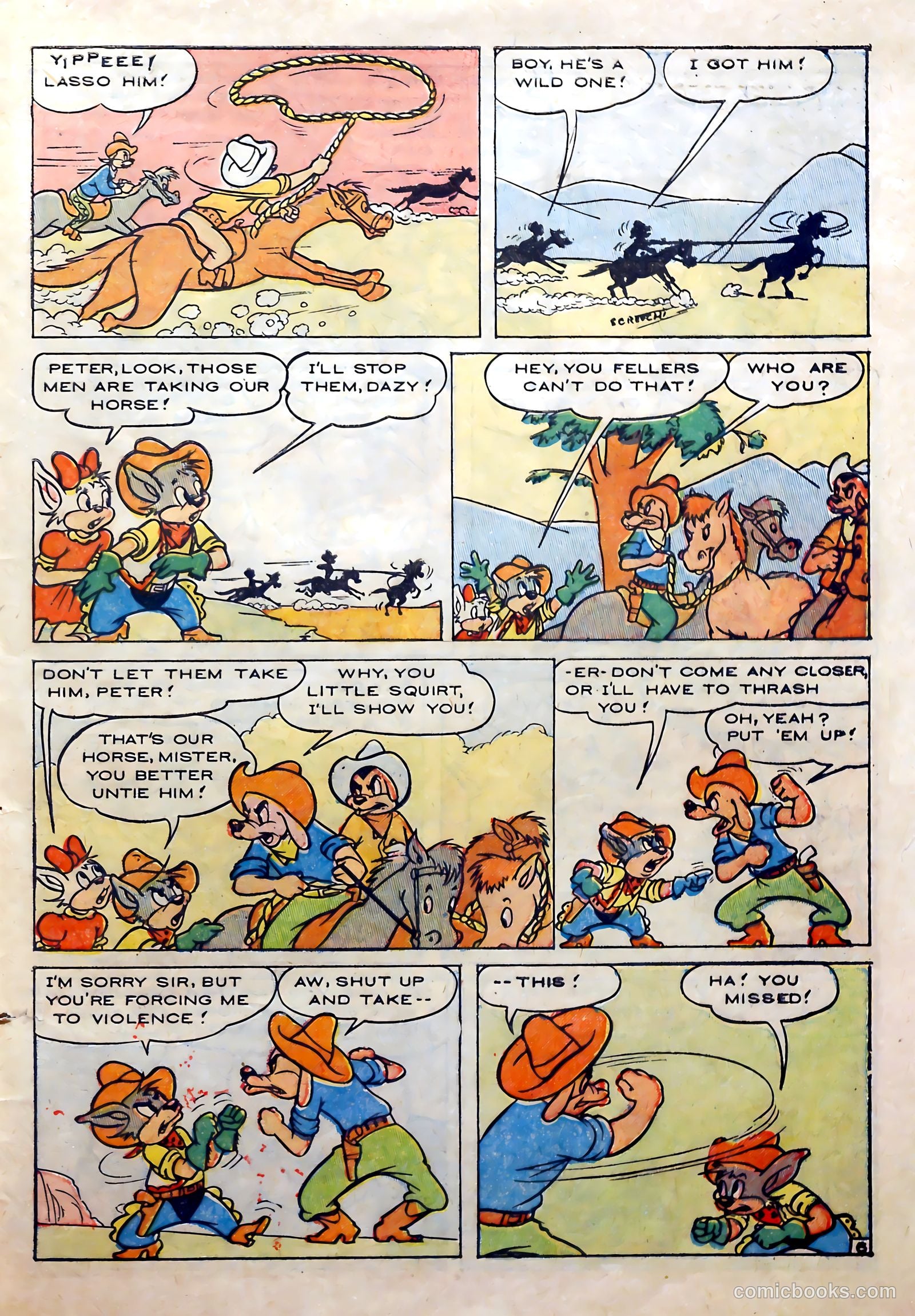 Peter Rabbit #24 (1954) — page 31 of 37