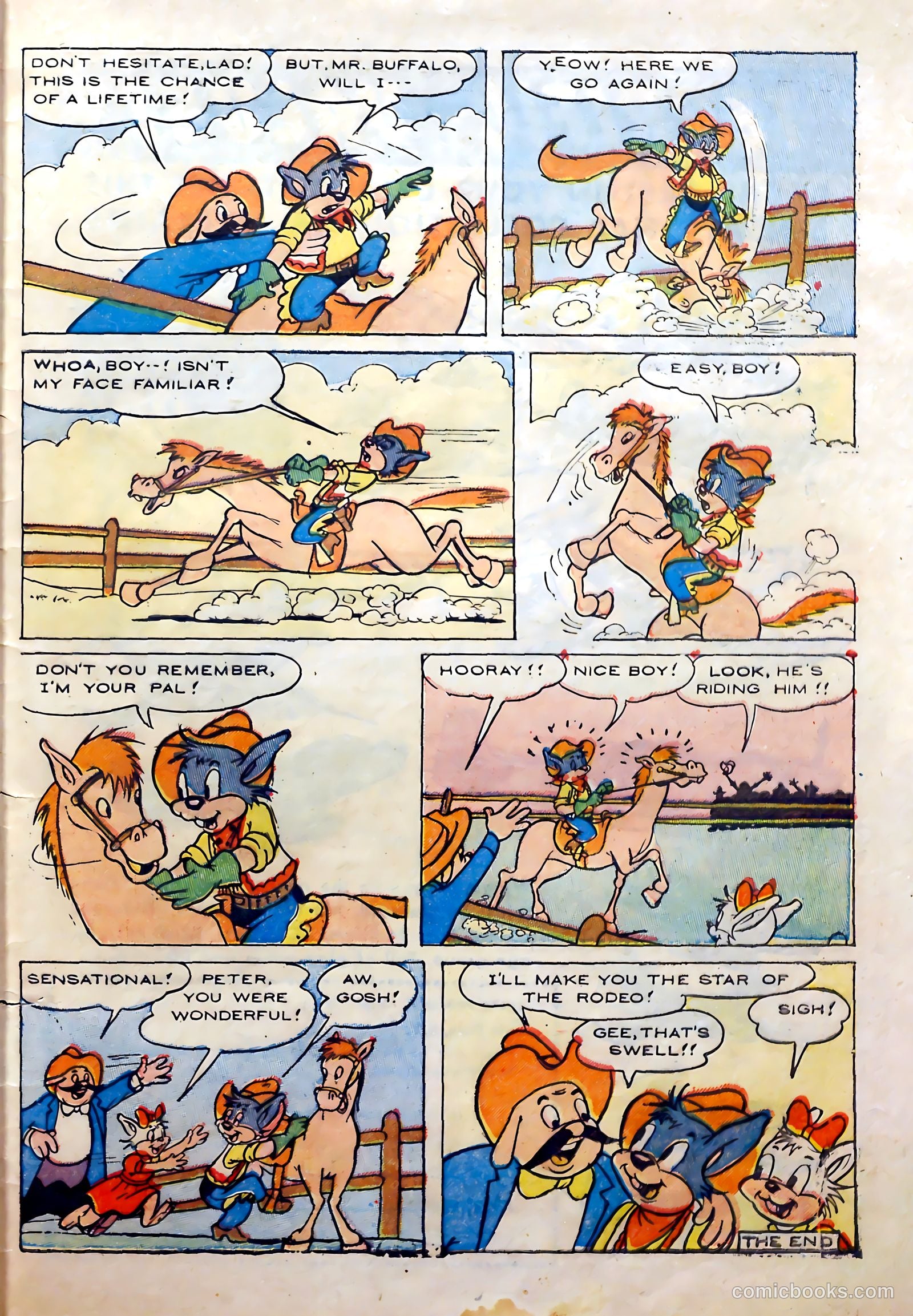 Peter Rabbit #24 (1954) — page 33 of 37