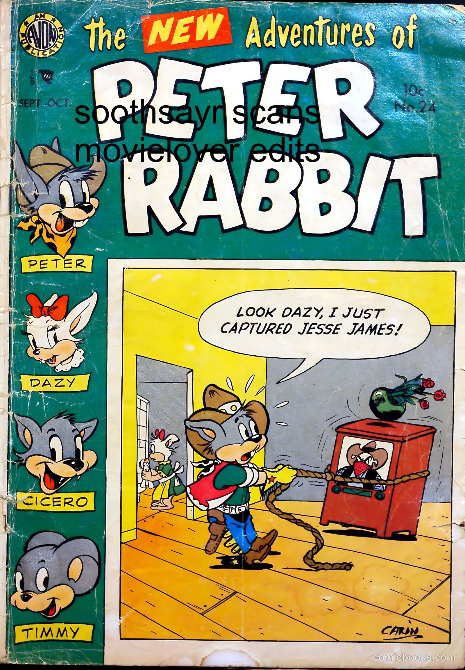 Peter Rabbit #24 (1954) — page 37 of 37