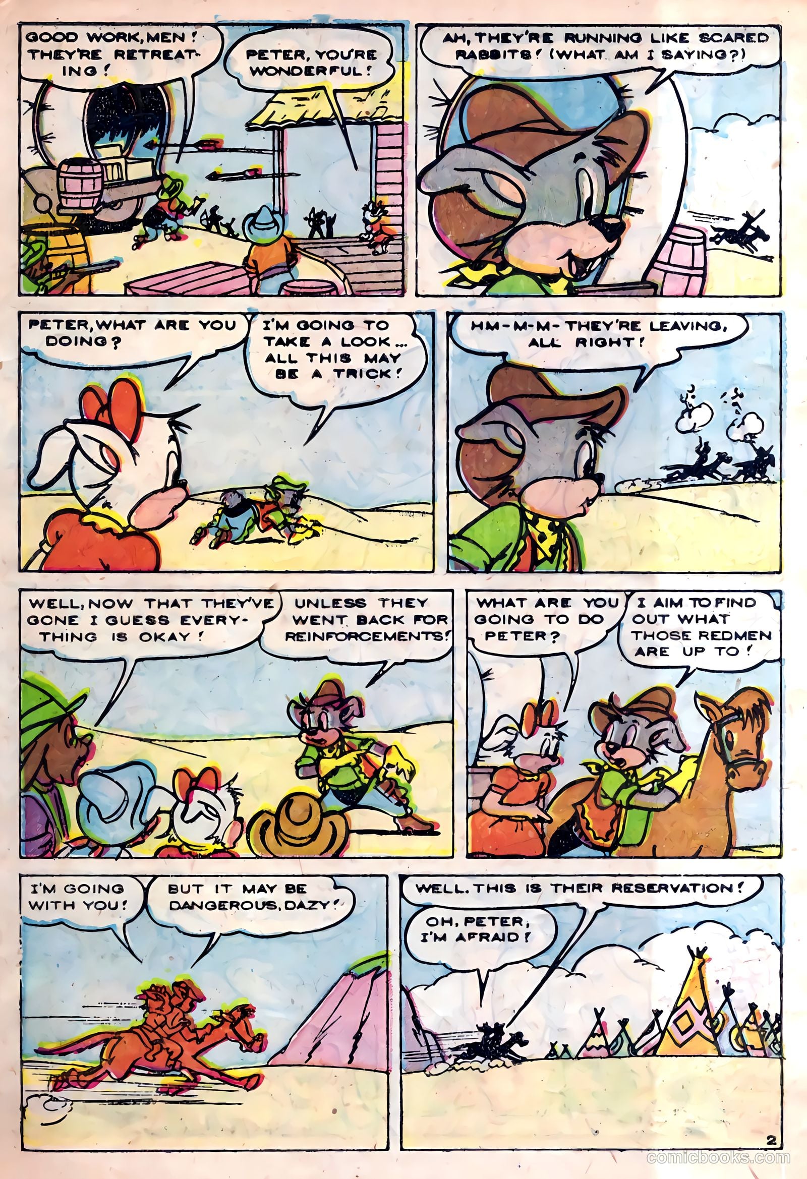 Peter Rabbit #25 (1954) — page 4 of 36