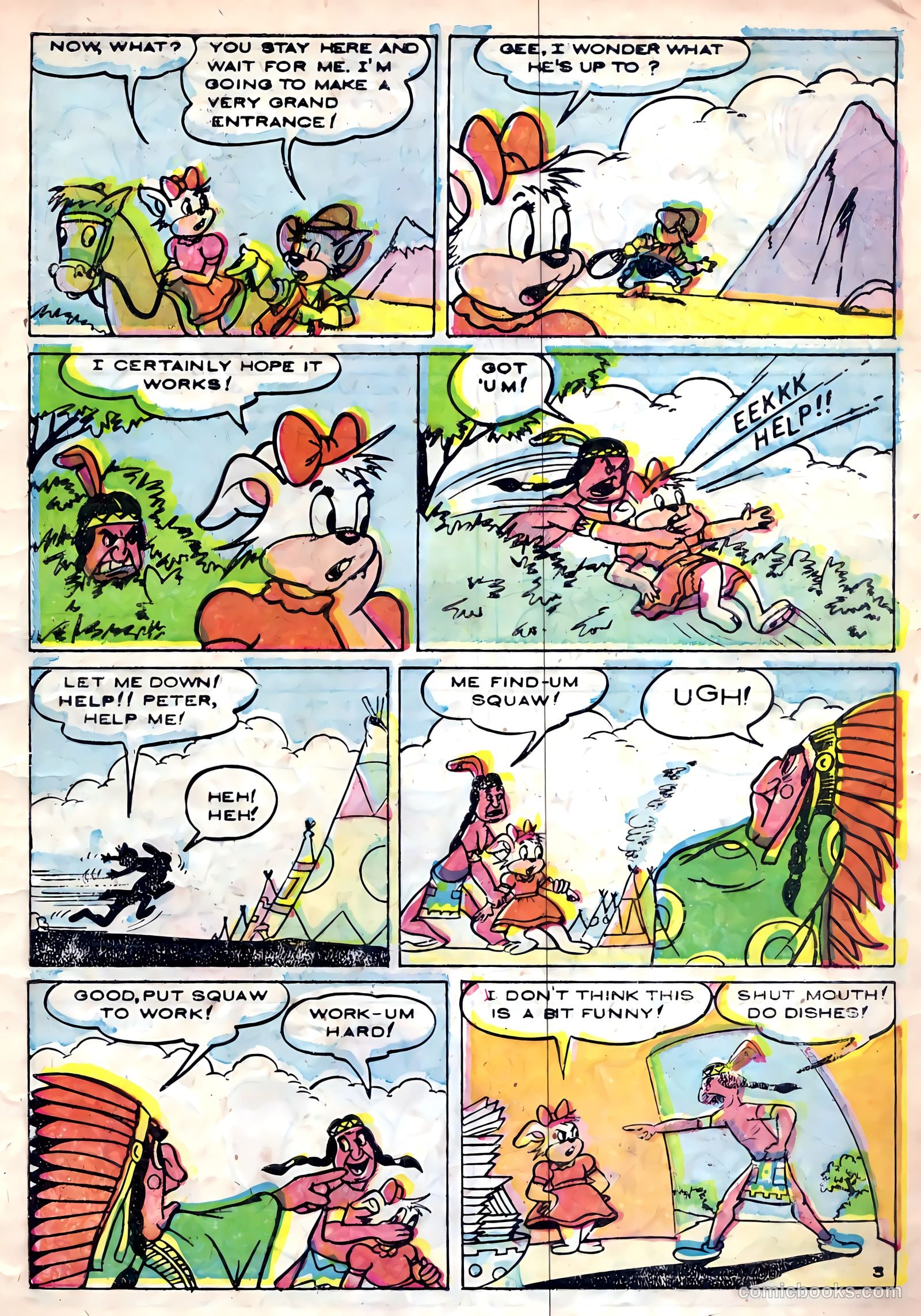 Peter Rabbit #25 (1954) — page 5 of 36