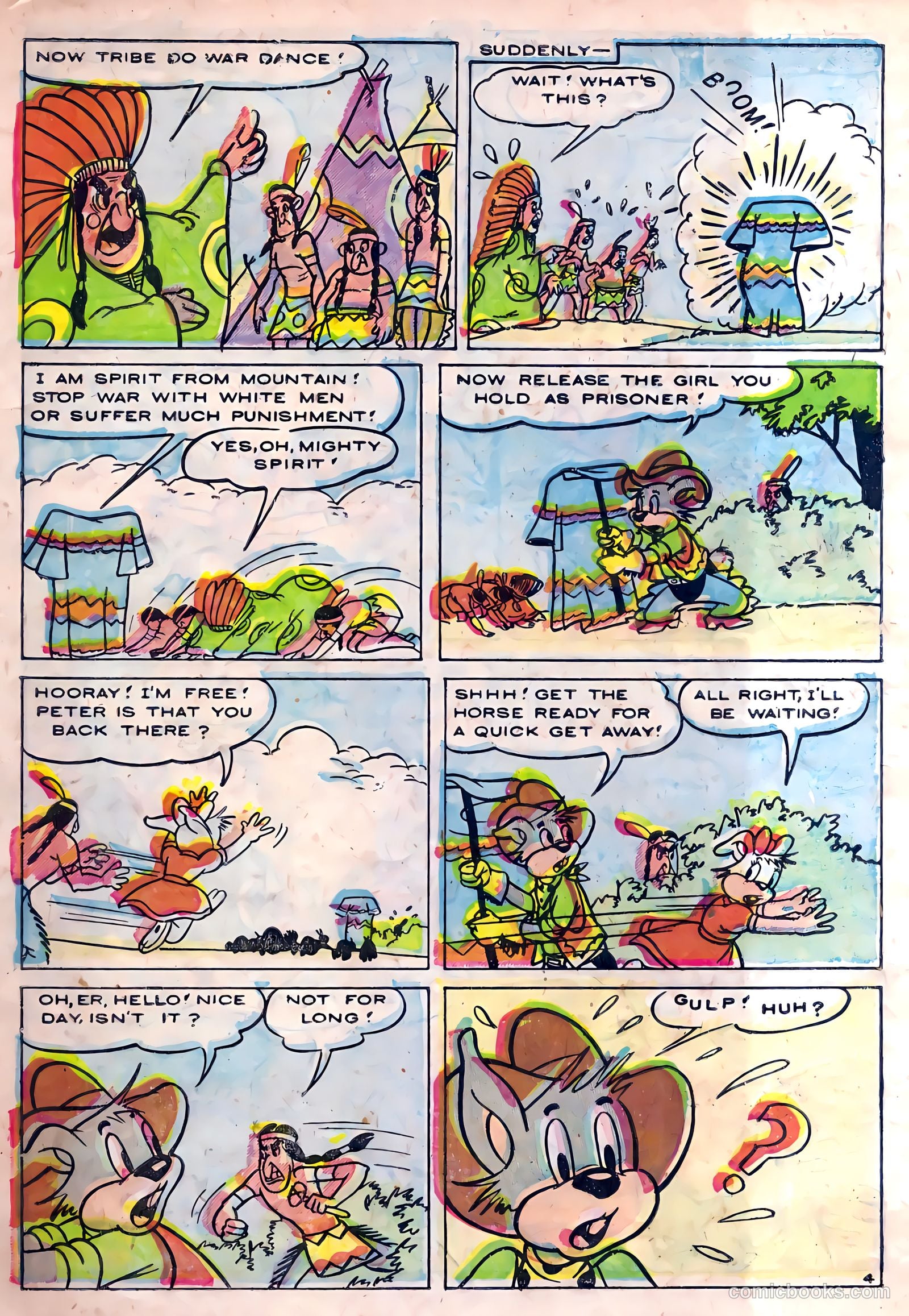 Peter Rabbit #25 (1954) — page 6 of 36