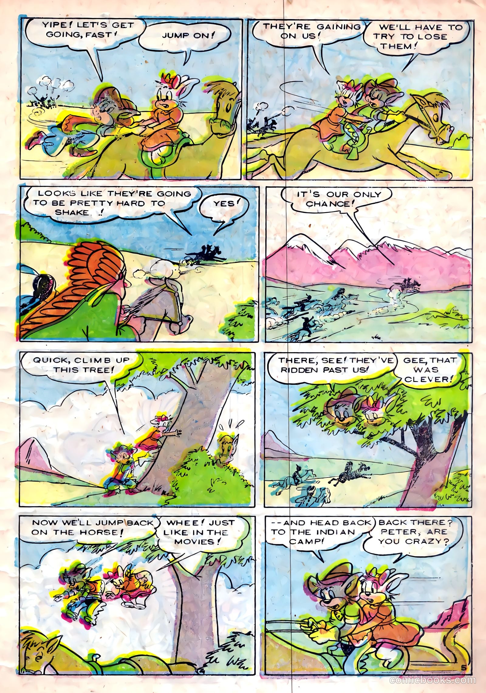 Peter Rabbit #25 (1954) — page 7 of 36