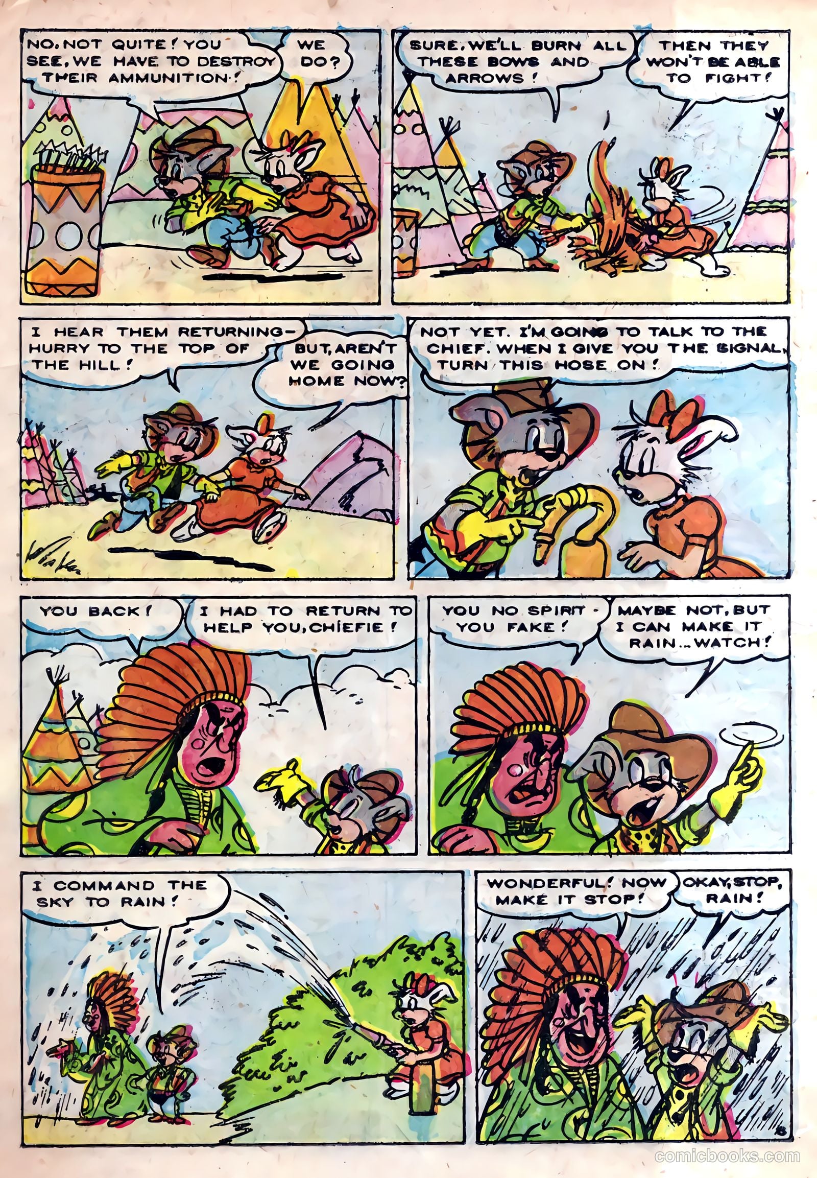 Peter Rabbit #25 (1954) — page 8 of 36