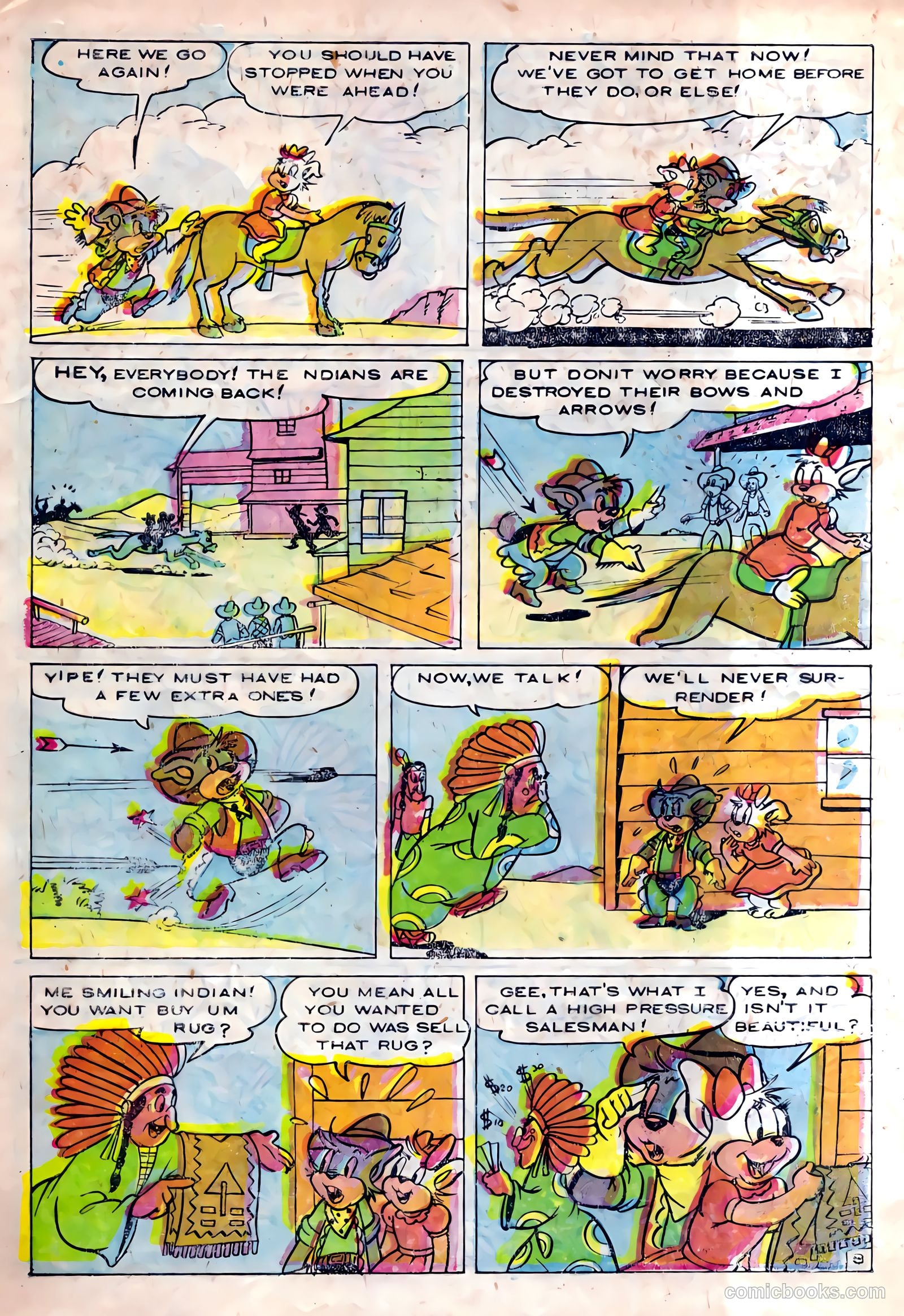 Peter Rabbit #25 (1954) — page 10 of 36
