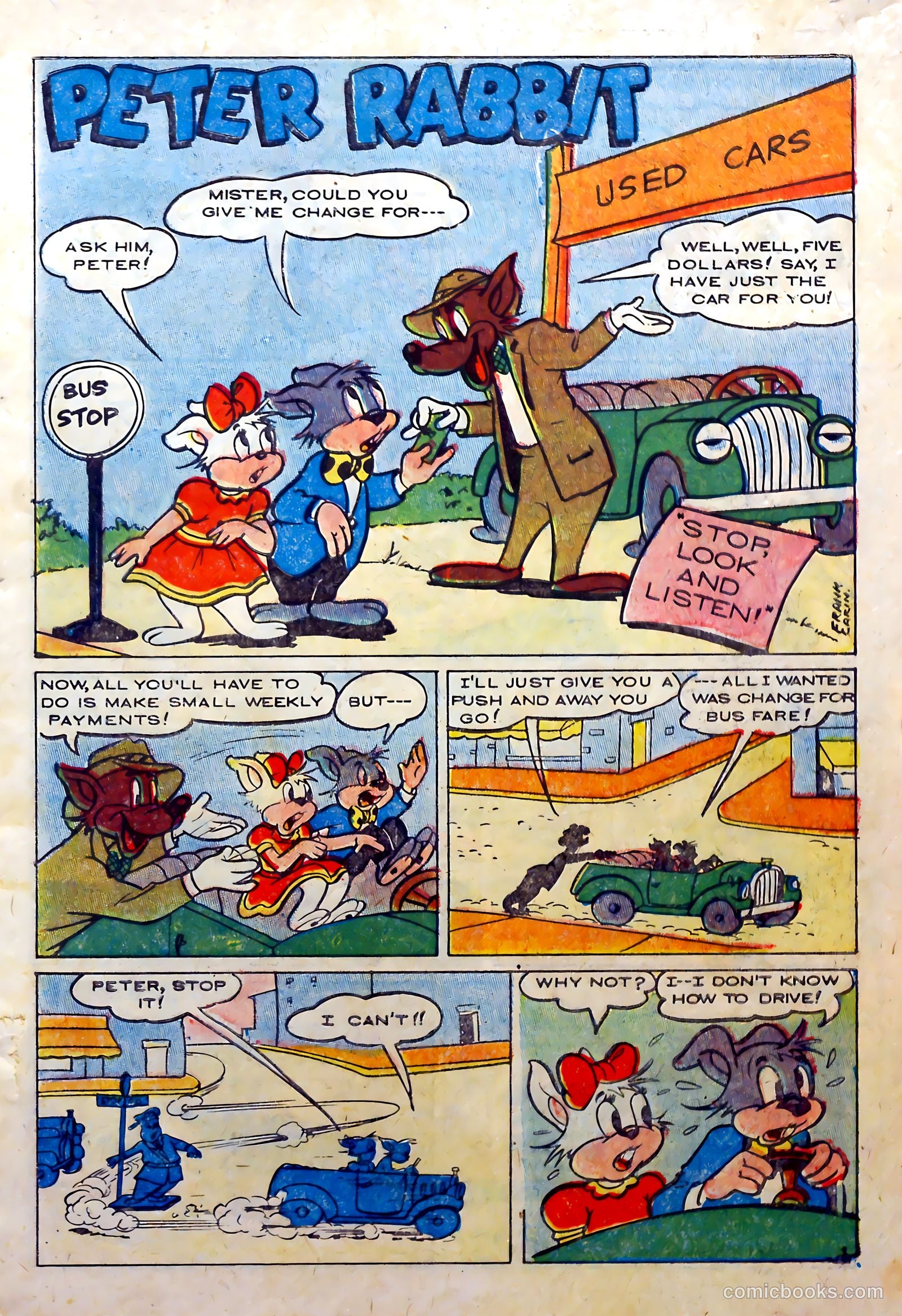 Peter Rabbit #26 (1955) — page 3 of 37