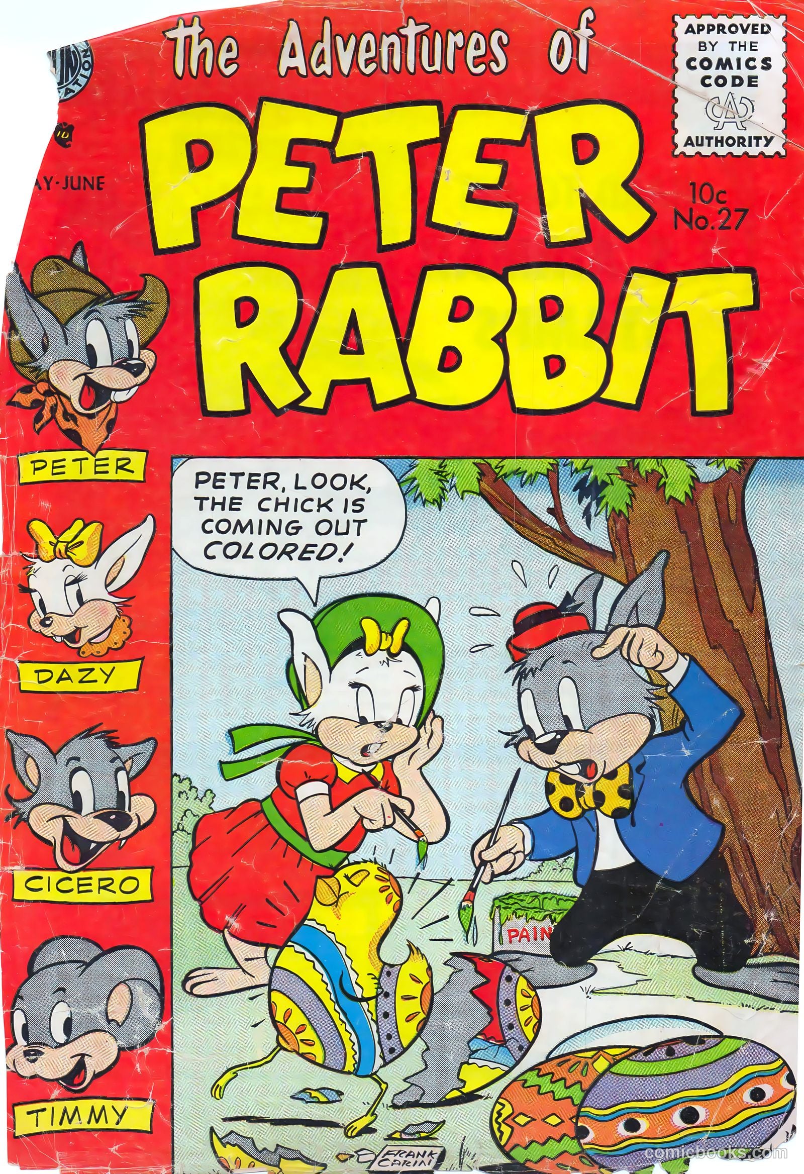 Peter Rabbit #27 (1955) — page 2 of 38