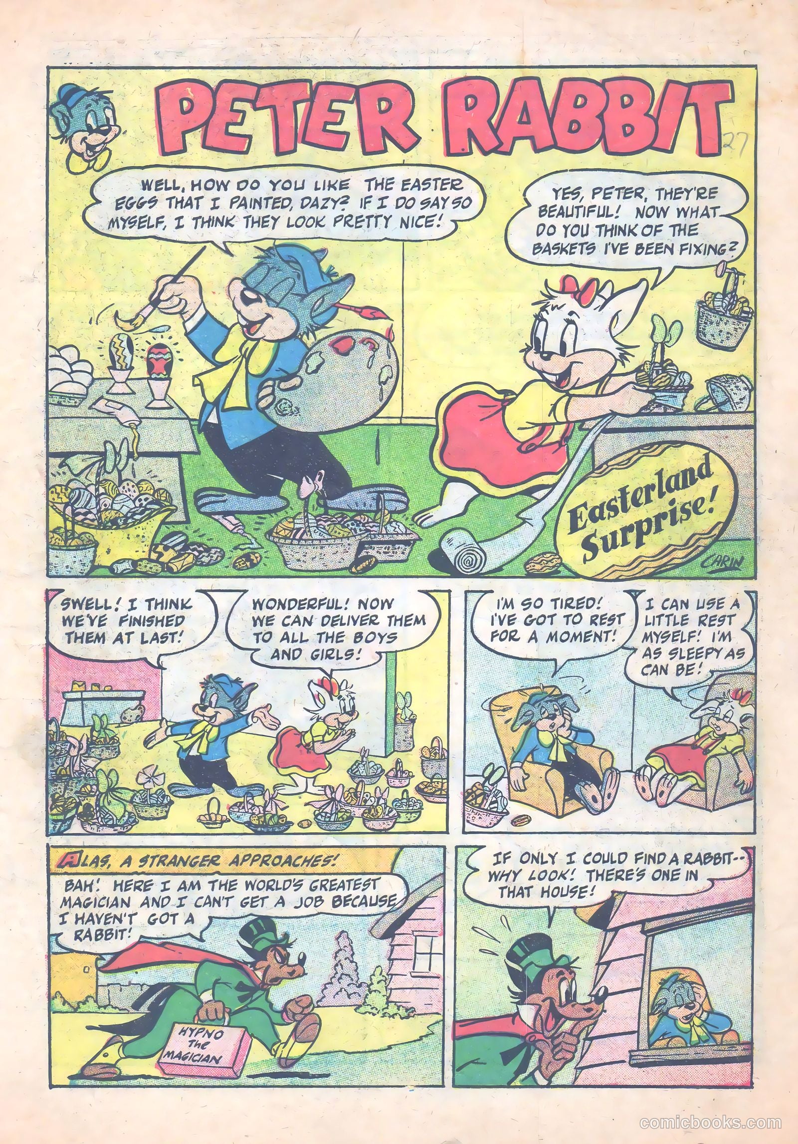 Peter Rabbit #27 (1955) — page 4 of 38