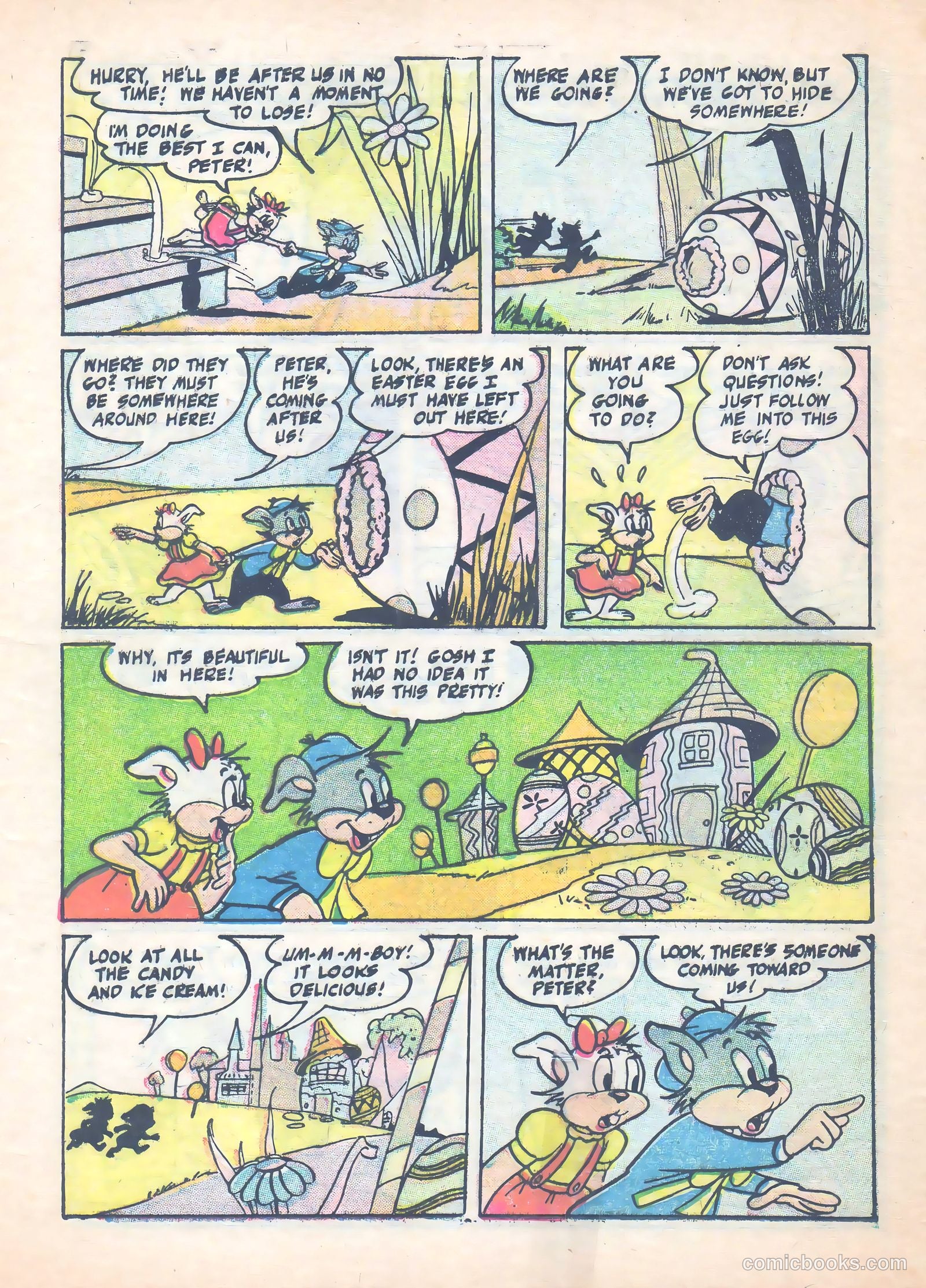 Peter Rabbit #27 (1955) — page 6 of 38