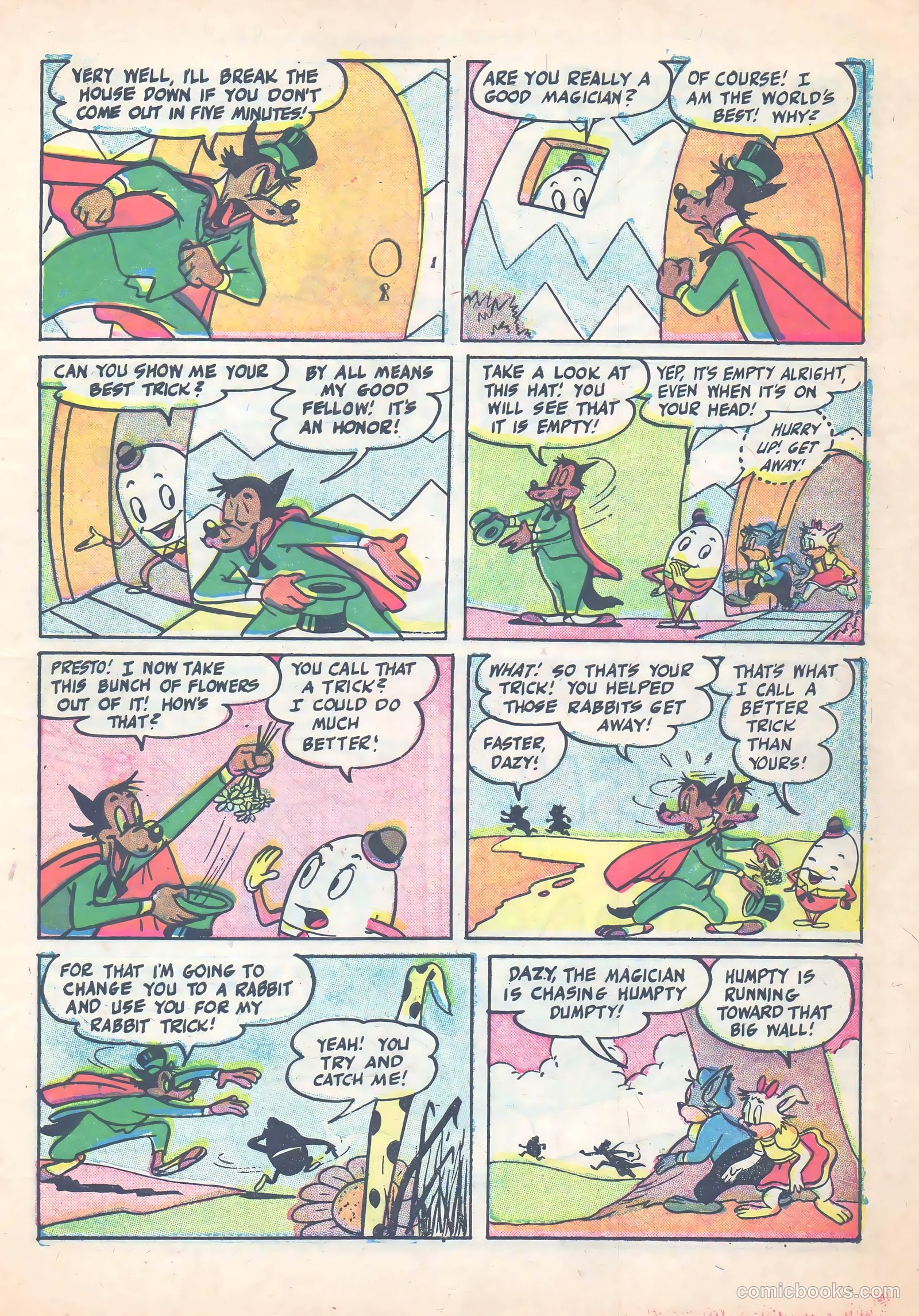 Peter Rabbit #27 (1955) — page 8 of 38