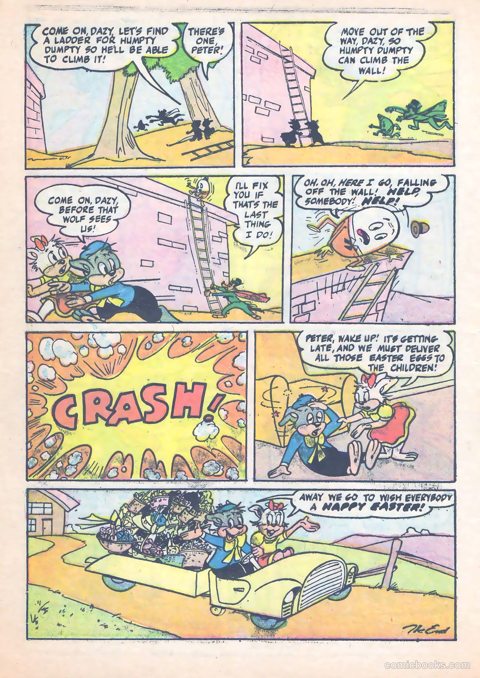 Peter Rabbit #27 (1955) — page 9 of 38