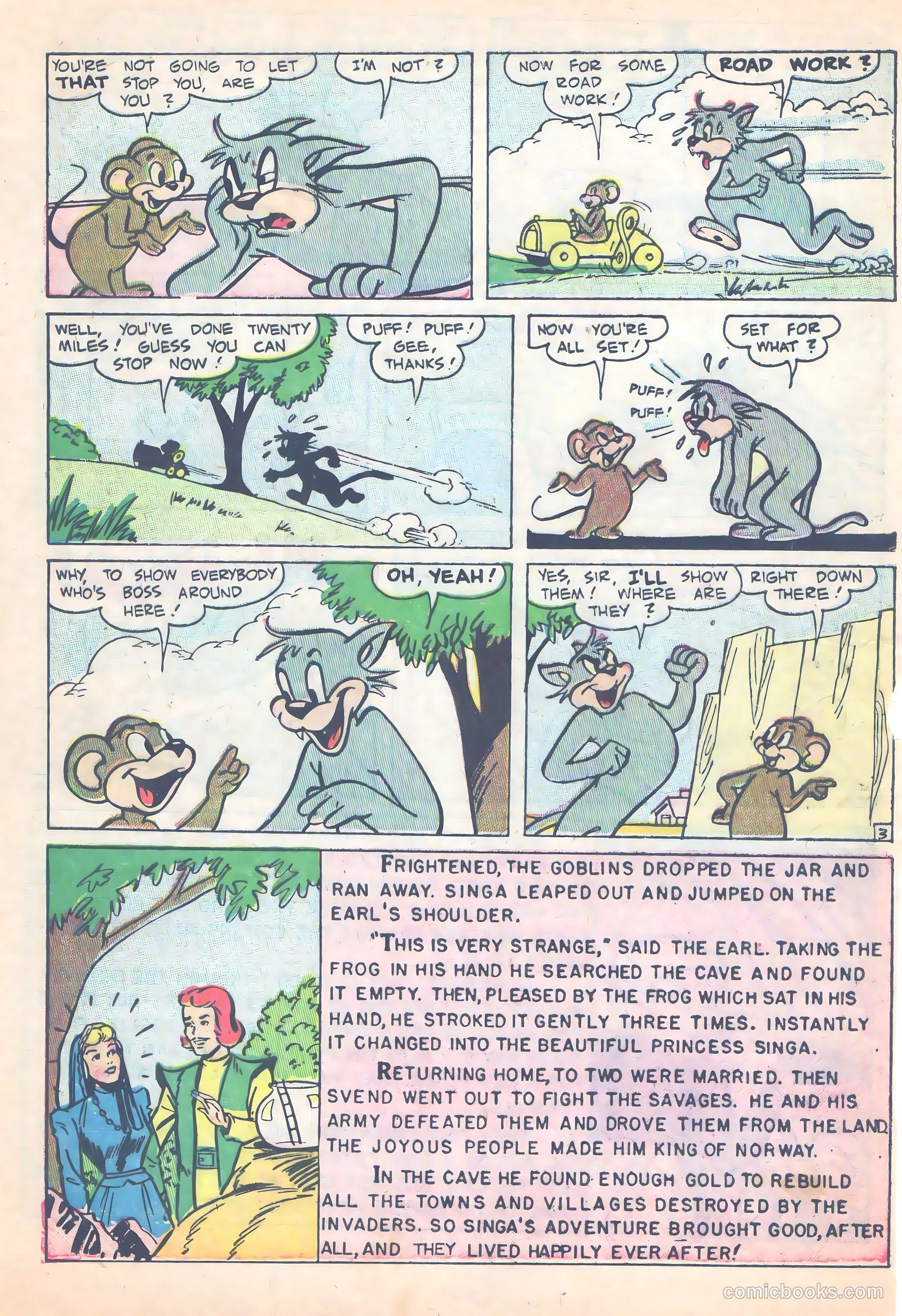 Peter Rabbit #27 (1955) — page 21 of 38