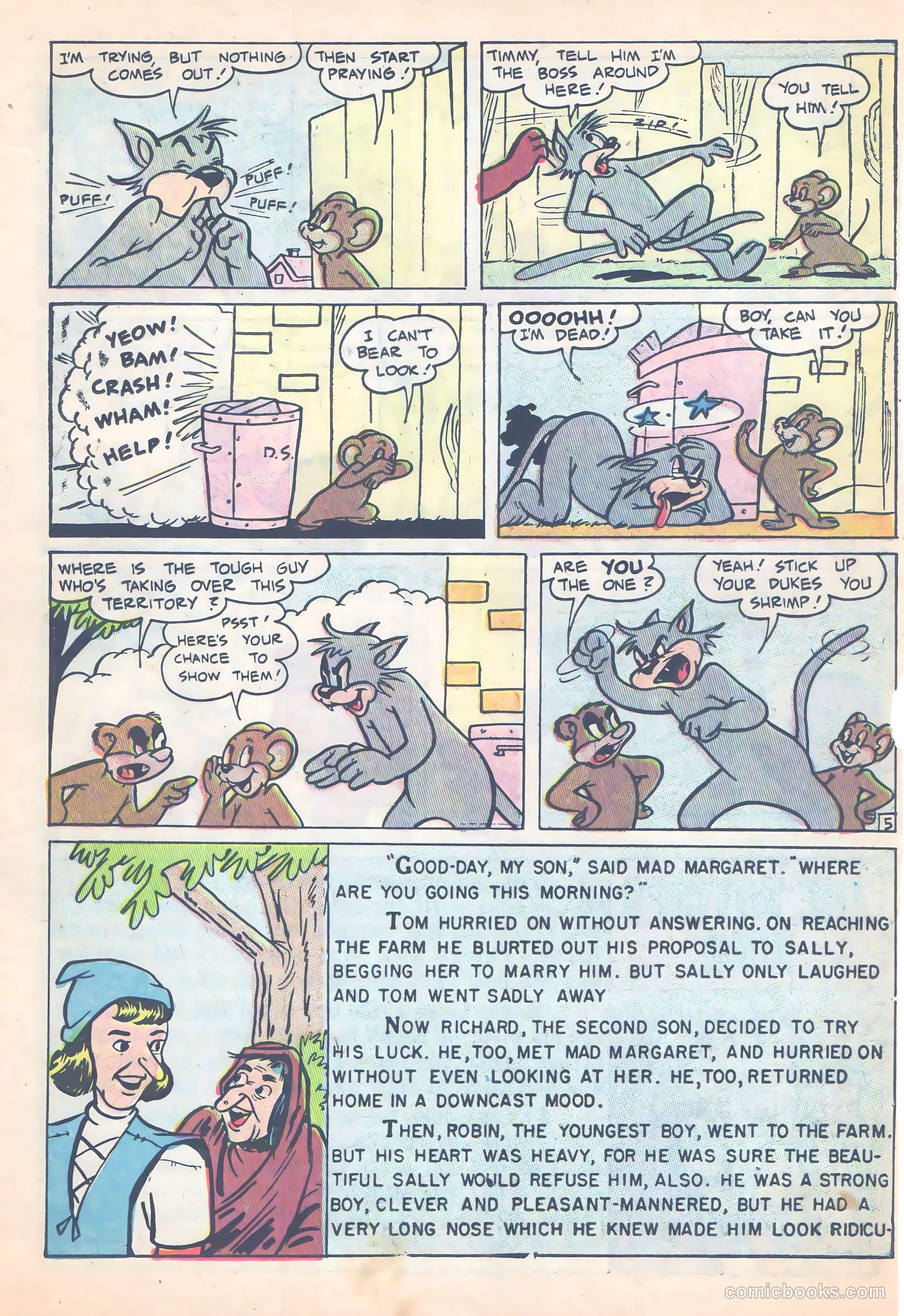 Peter Rabbit #27 (1955) — page 23 of 38
