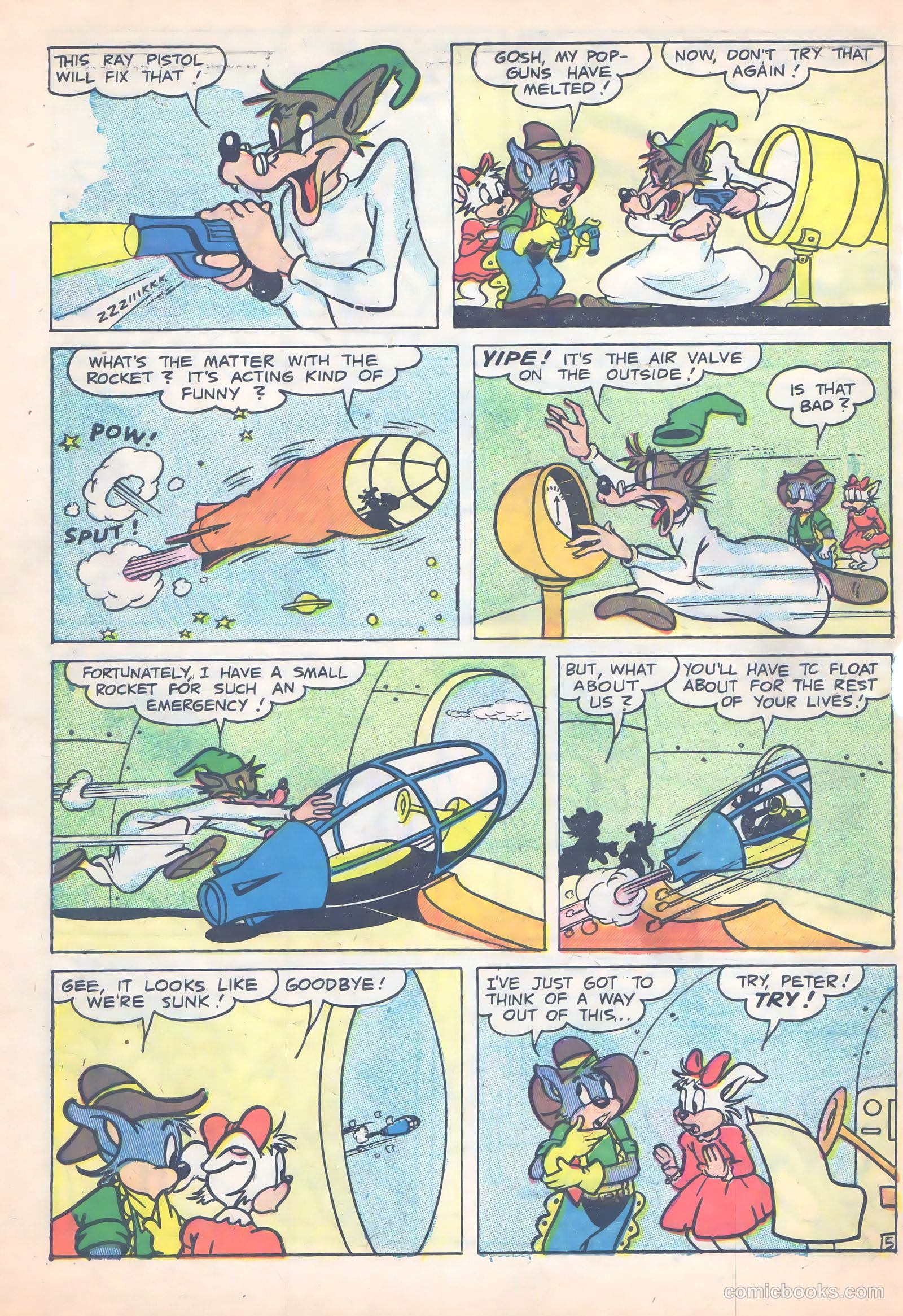 Peter Rabbit #27 (1955) — page 31 of 38