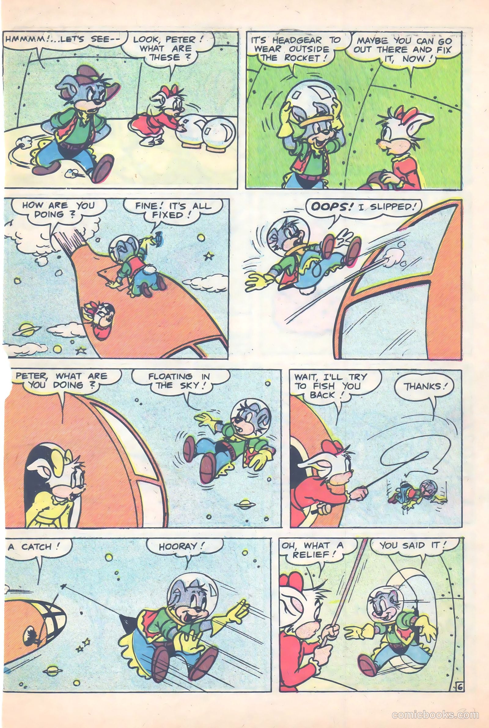 Peter Rabbit #27 (1955) — page 32 of 38