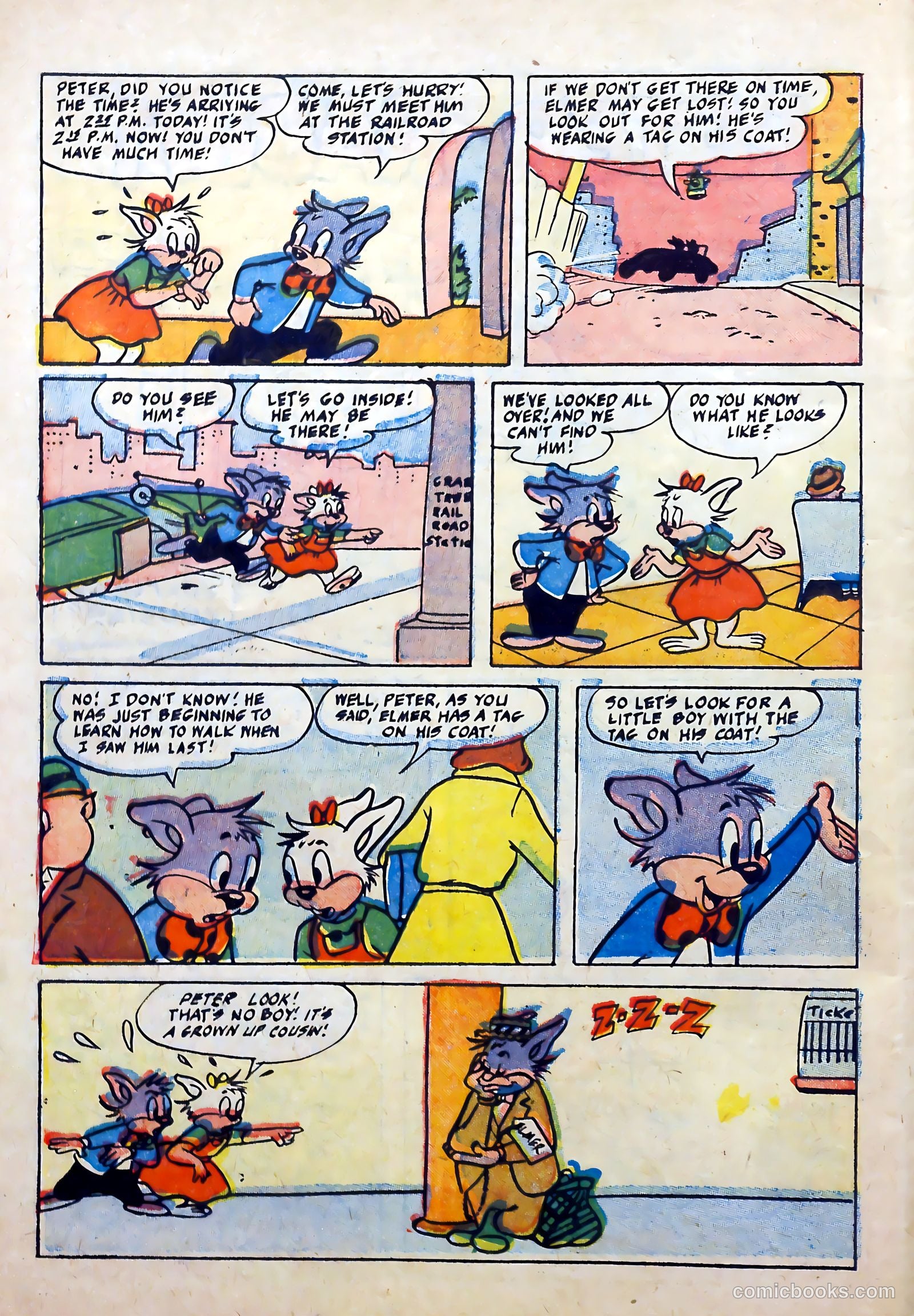 Peter Rabbit #28 (1955) — page 4 of 37