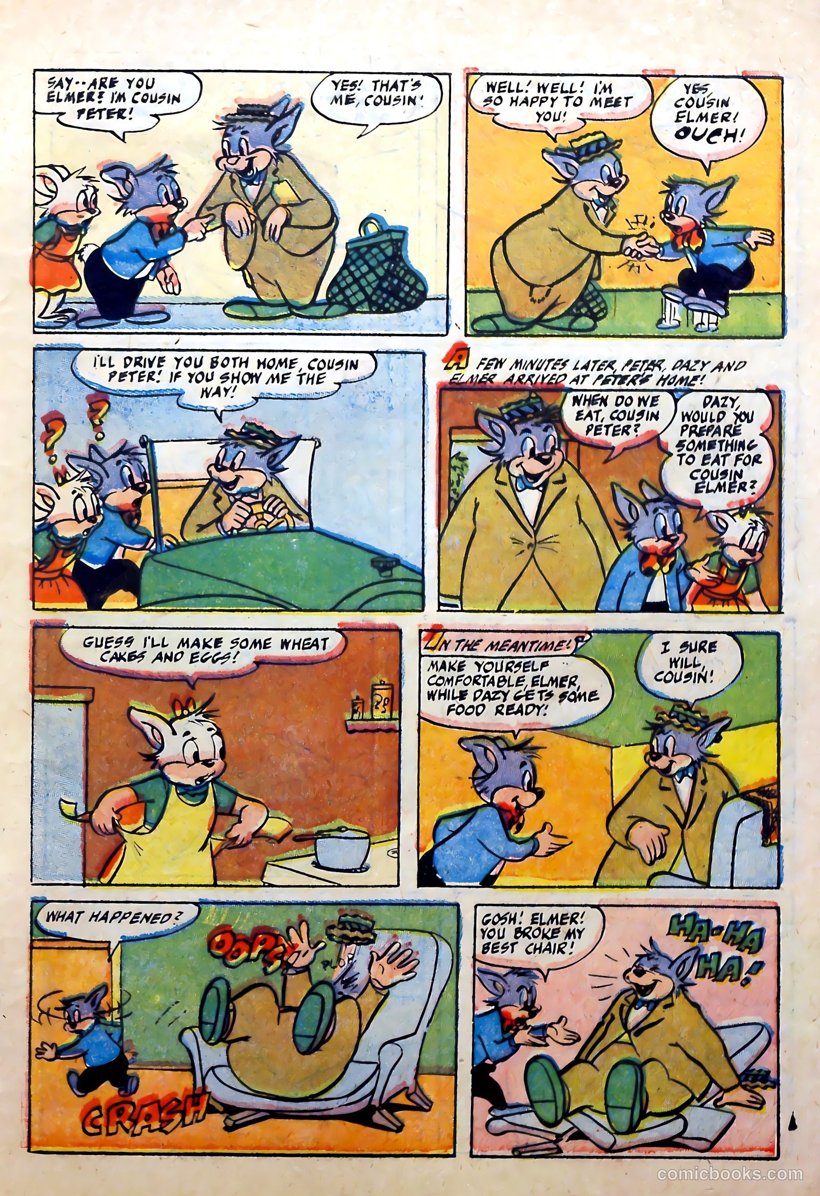 Peter Rabbit #28 (1955) — page 5 of 37