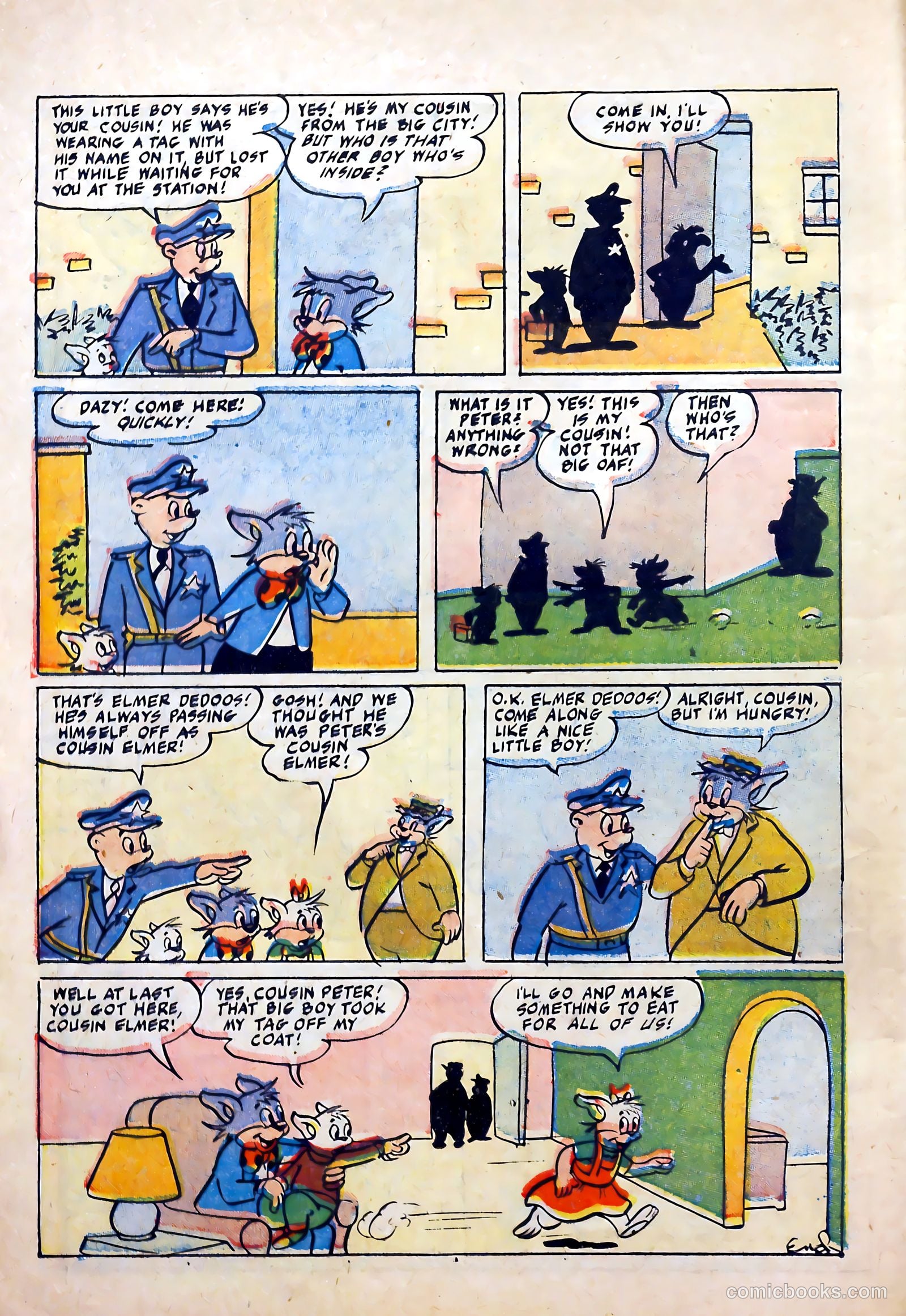 Peter Rabbit #28 (1955) — page 8 of 37