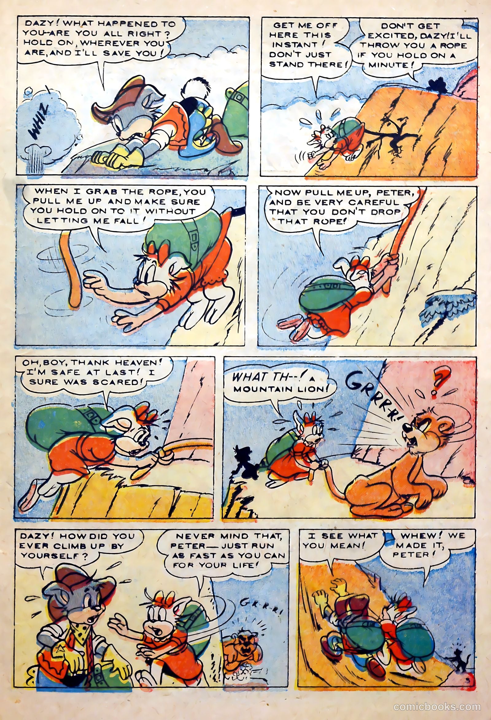 Peter Rabbit #28 (1955) — page 21 of 37