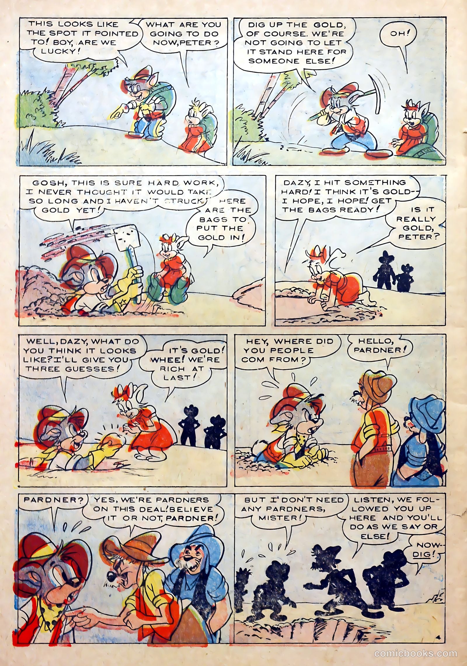 Peter Rabbit #28 (1955) — page 22 of 37