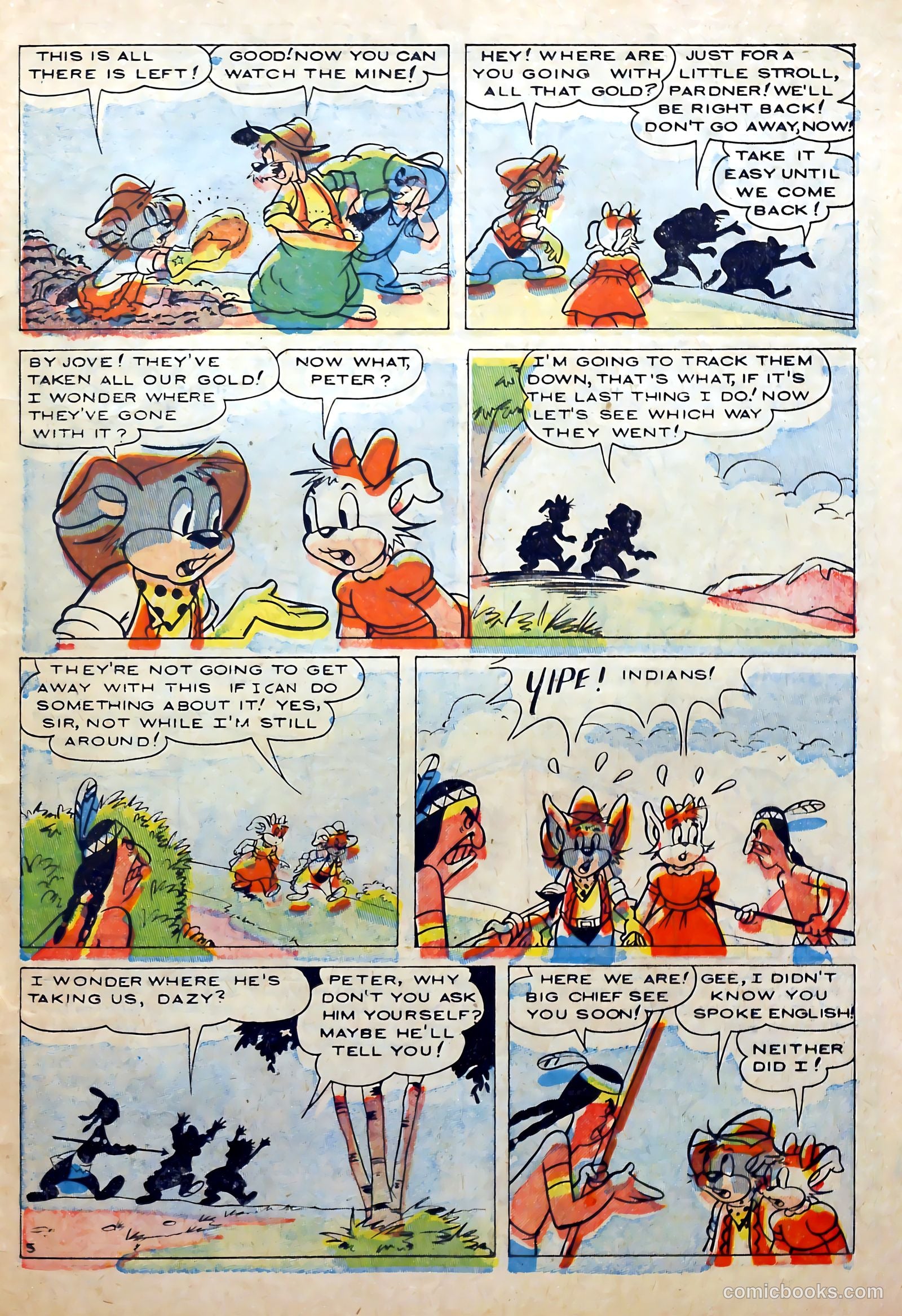 Peter Rabbit #28 (1955) — page 23 of 37