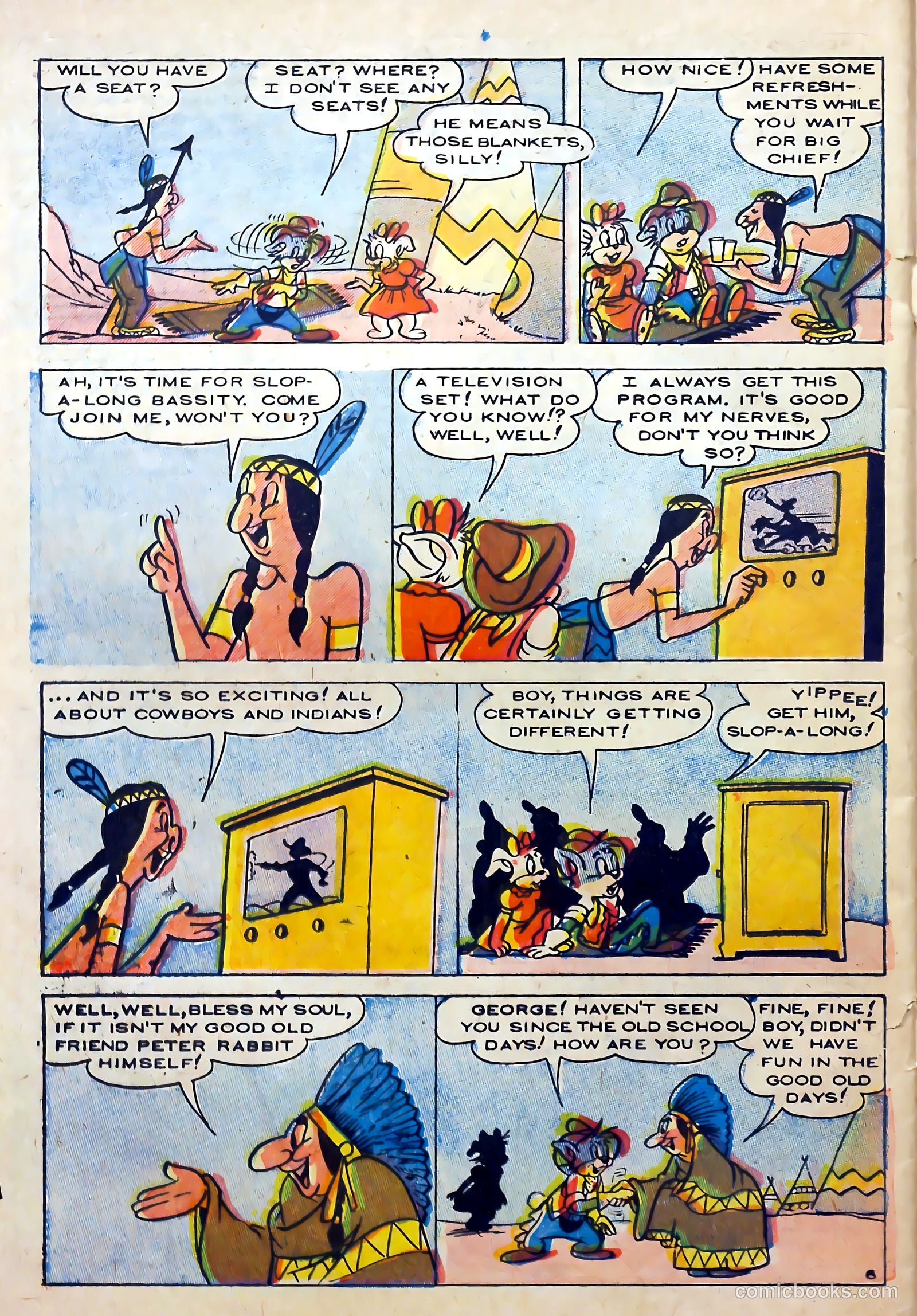 Peter Rabbit #28 (1955) — page 24 of 37