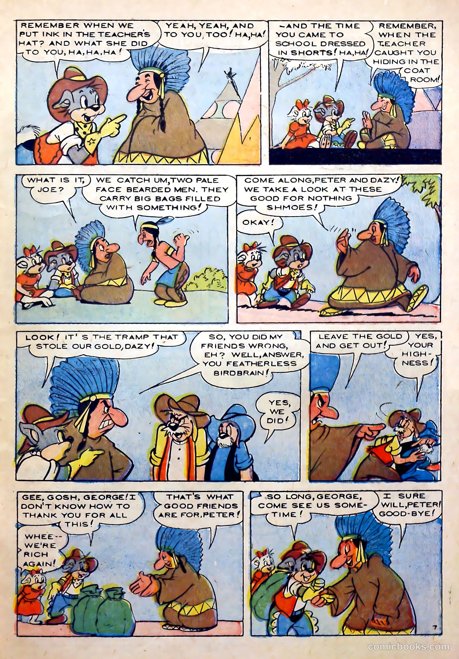 Peter Rabbit #28 (1955) — page 25 of 37