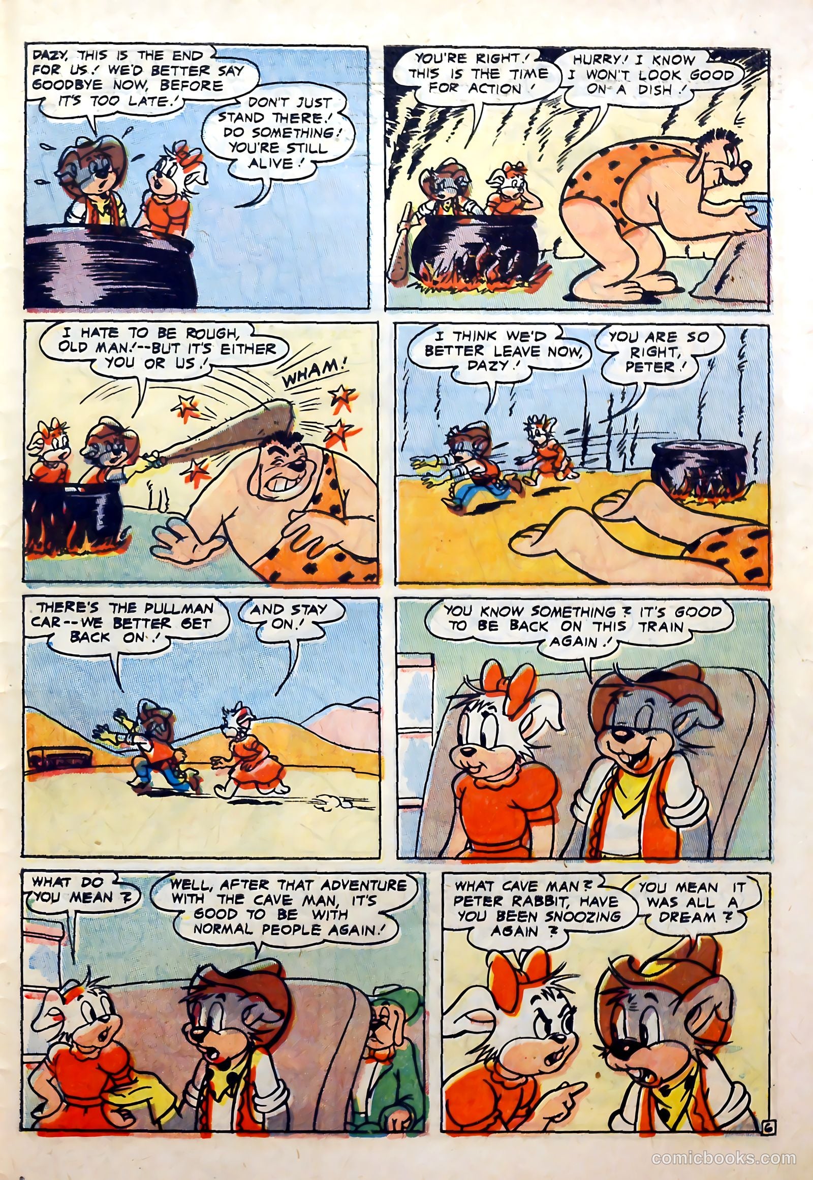 Peter Rabbit #29 (1955) — page 31 of 37