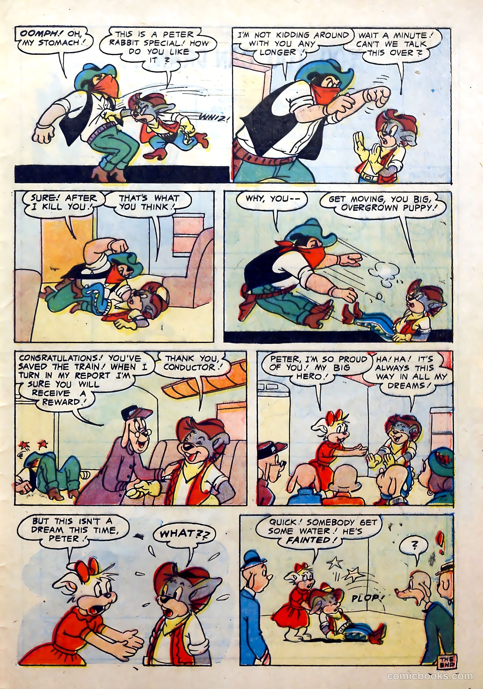 Peter Rabbit #29 (1955) — page 33 of 37